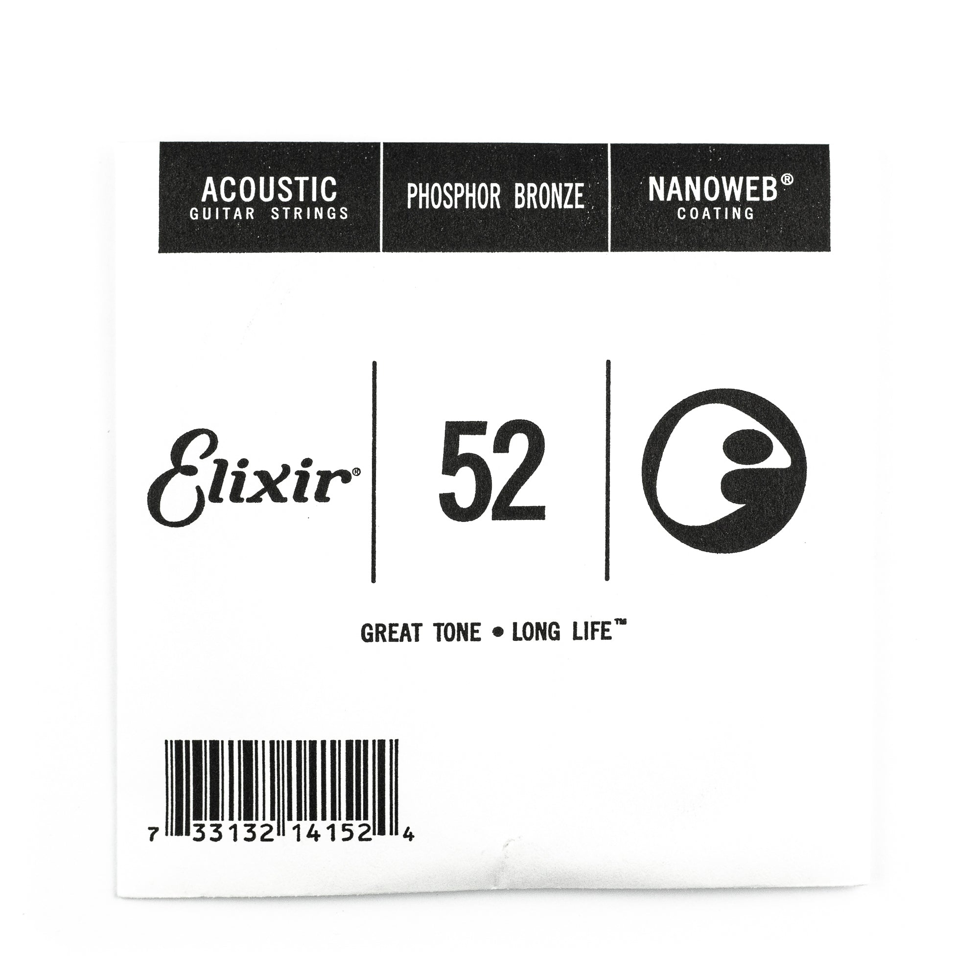 Elixir Nanoweb Phosphor Bronze 52 (.052