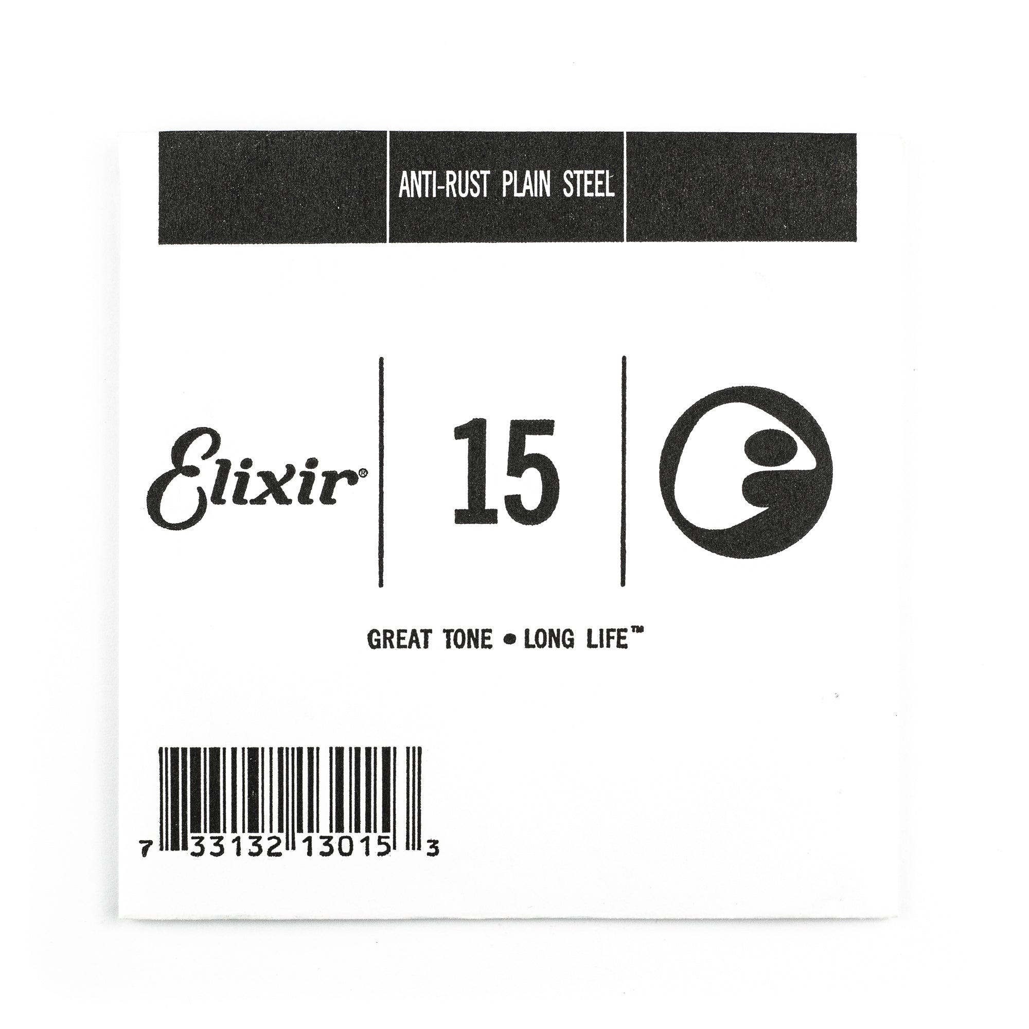 Elixir Anti-Rust Plain Steel 15 (.015