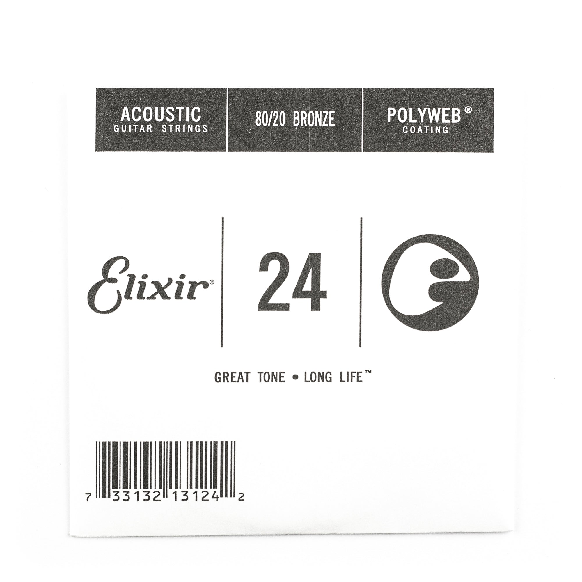 Elixir Polyweb 80/20 Bronze 24 (.024