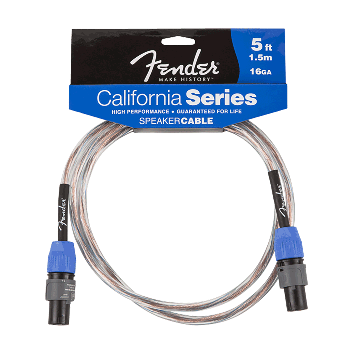 Fender California Series 5' (1.5m) Speaker Cable, Speakon