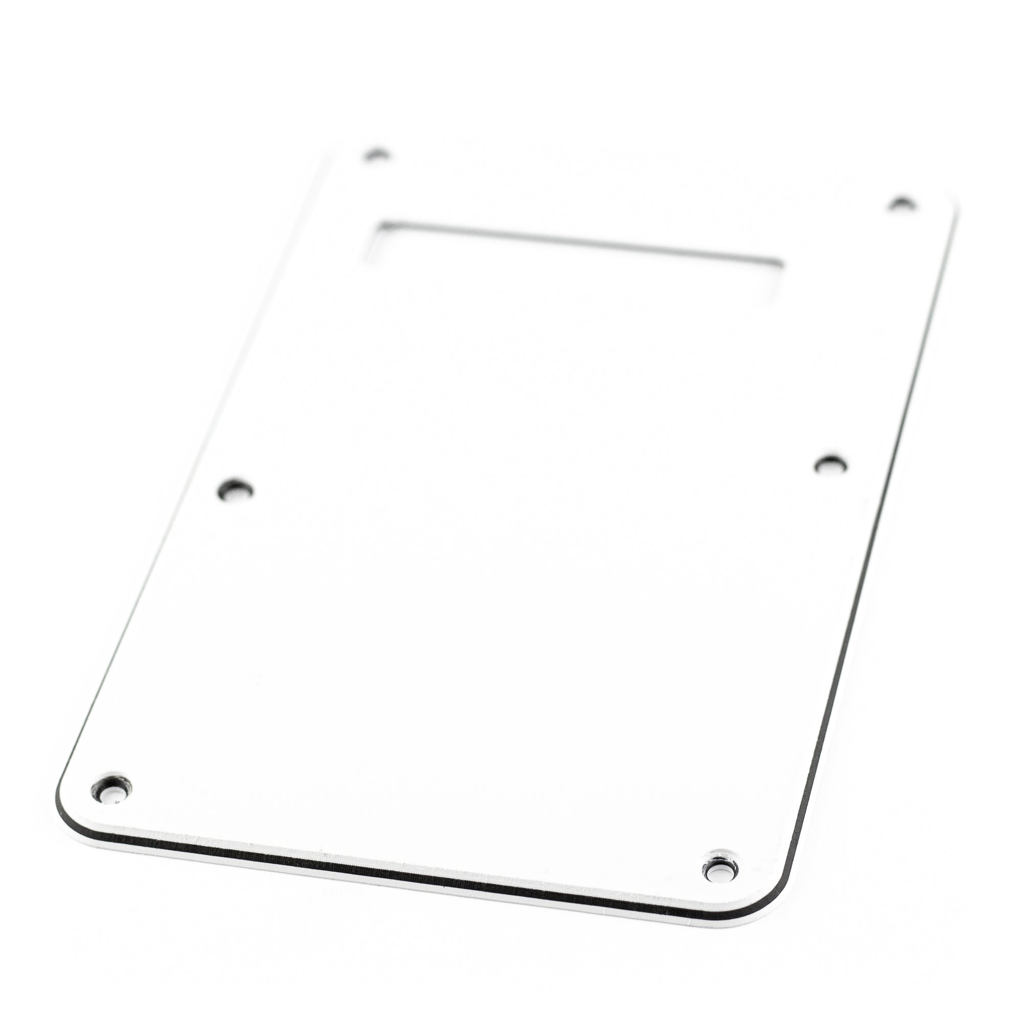 Fender Modern Stratocaster Tremolo Backplate, 3-Ply White