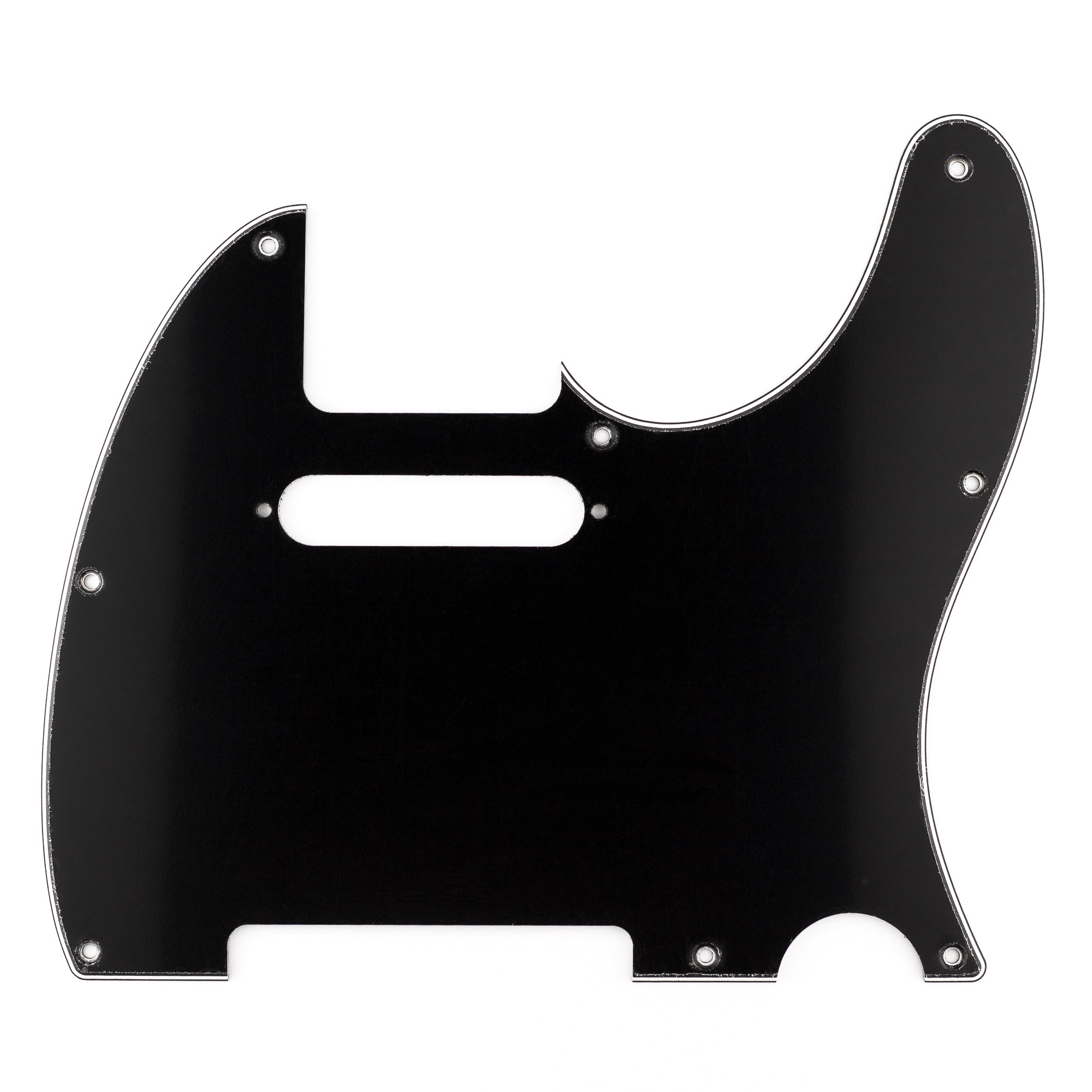 Fender American Standard Telecaster Pickguard, 8-Hole, 3-Ply Black