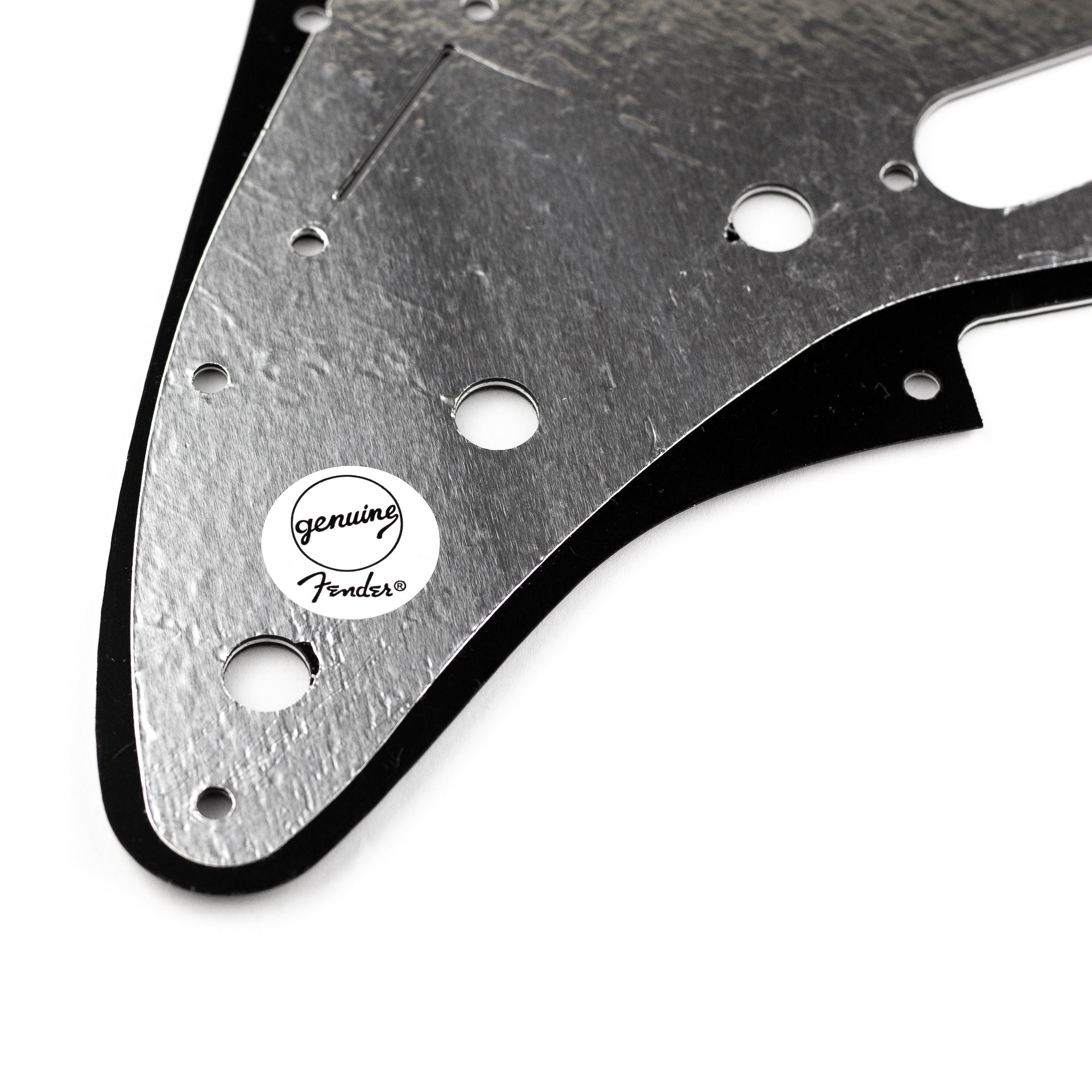 Fender Stratocaster Modern-Style Pickguard, 3-Ply Black