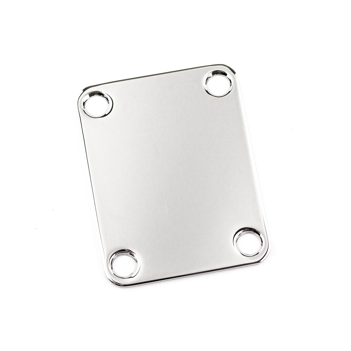 Fender Vintage-Style Chrome 4-Bolt Guitar Neck Plate - Strings Direct