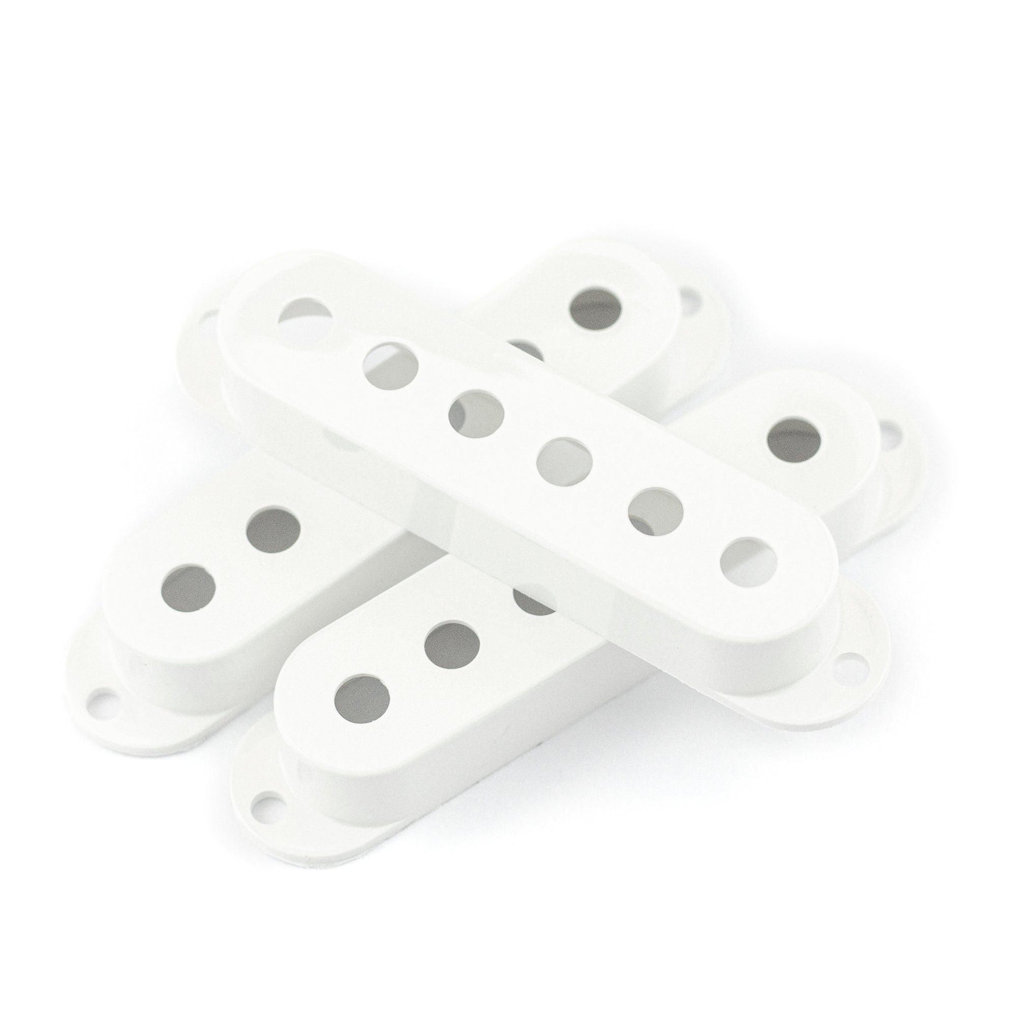 Fender Stratocaster Pickup Covers, White