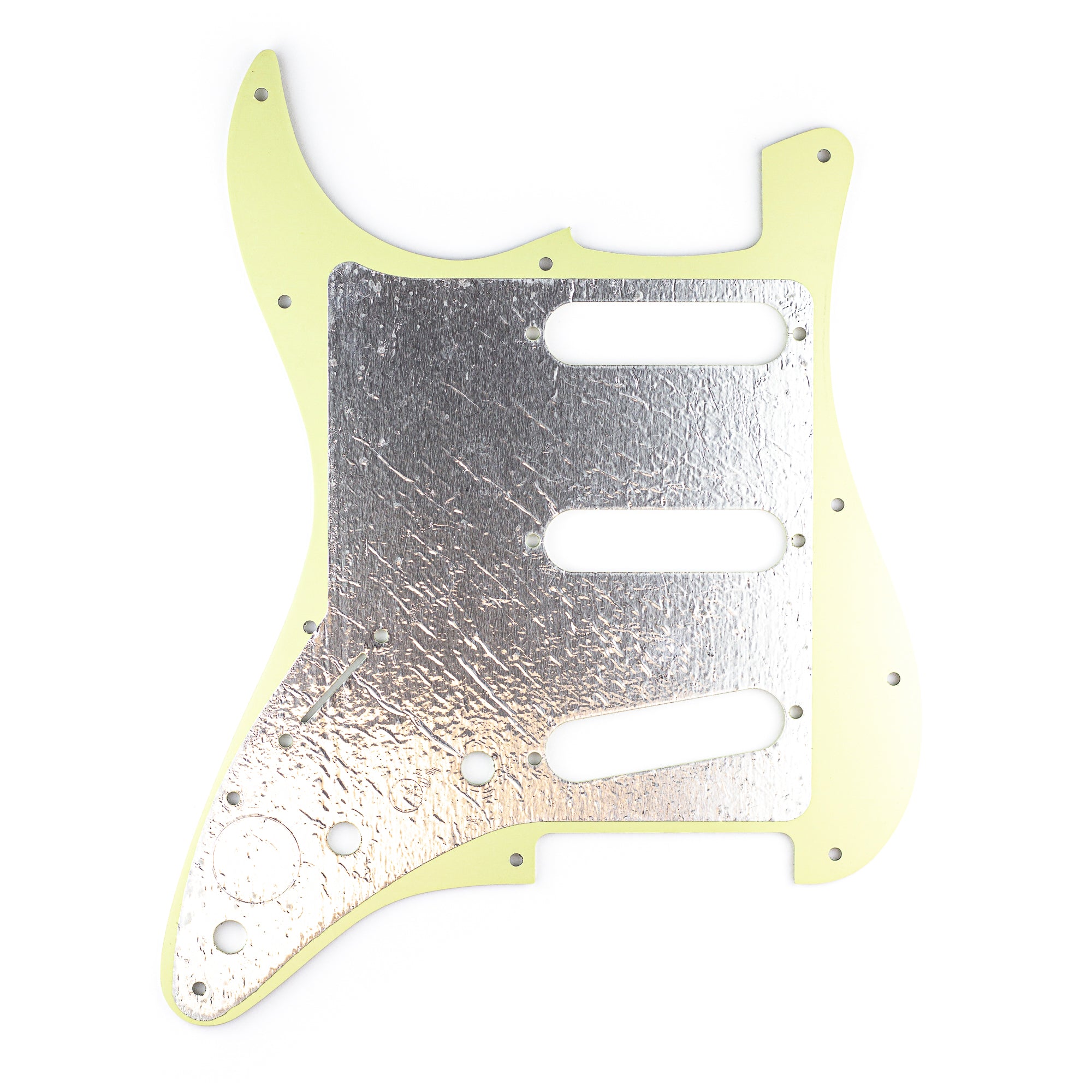 Fender Modern-Style Stratocaster Pickguard, 3-Ply Mint Green