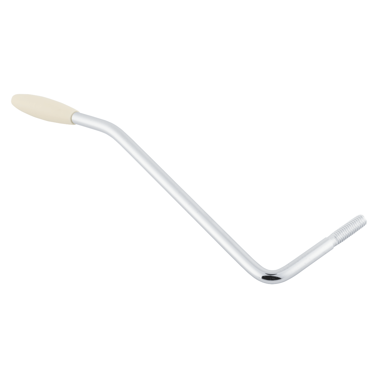 Fender Mexican Standard Strat Trem Arm, Chrome w/ White Tip (fits 005-4619-000)