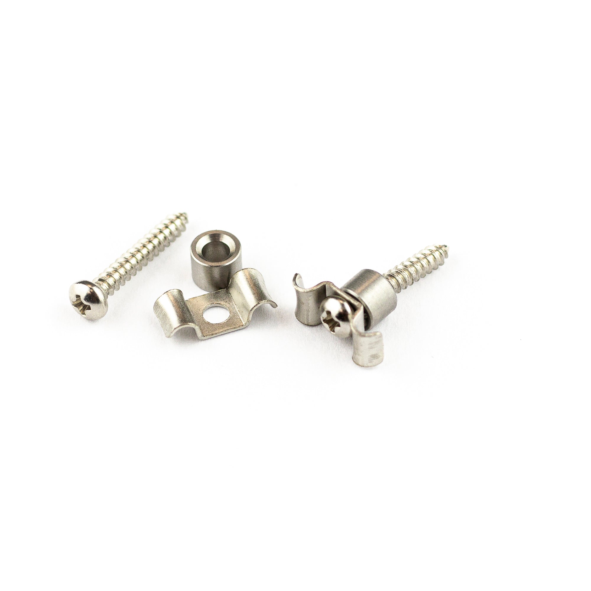 Fender Stratocaster/Telecaster Chrome Vintage Wing String Guide, 2-Pack