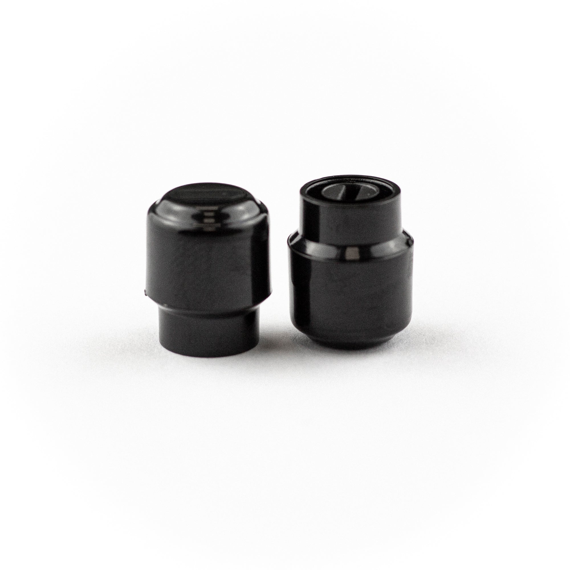Fender Telecaster Barrel-Style Black Switch Tips, 2-Pack