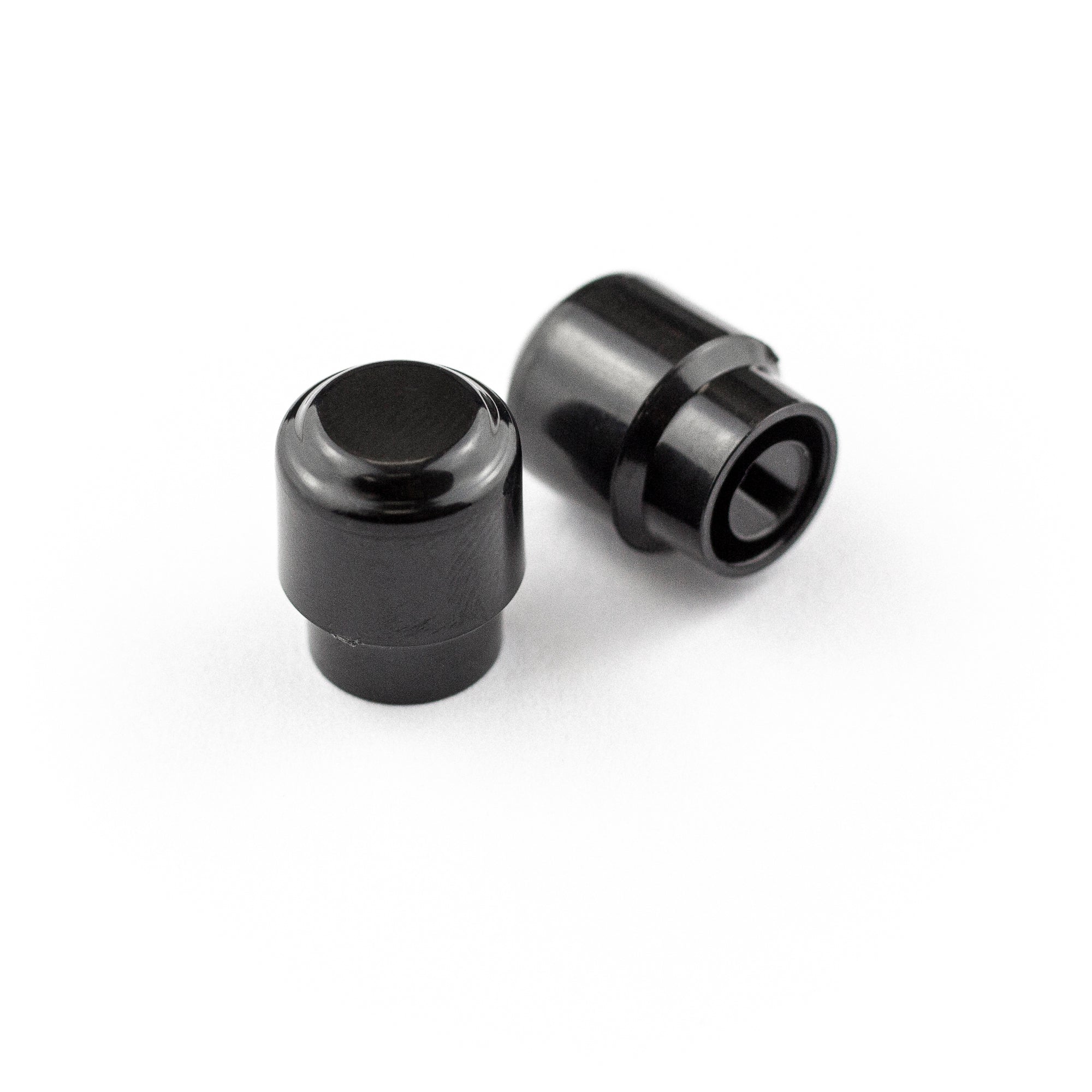 Fender Telecaster Barrel-Style Black Switch Tips, 2-Pack