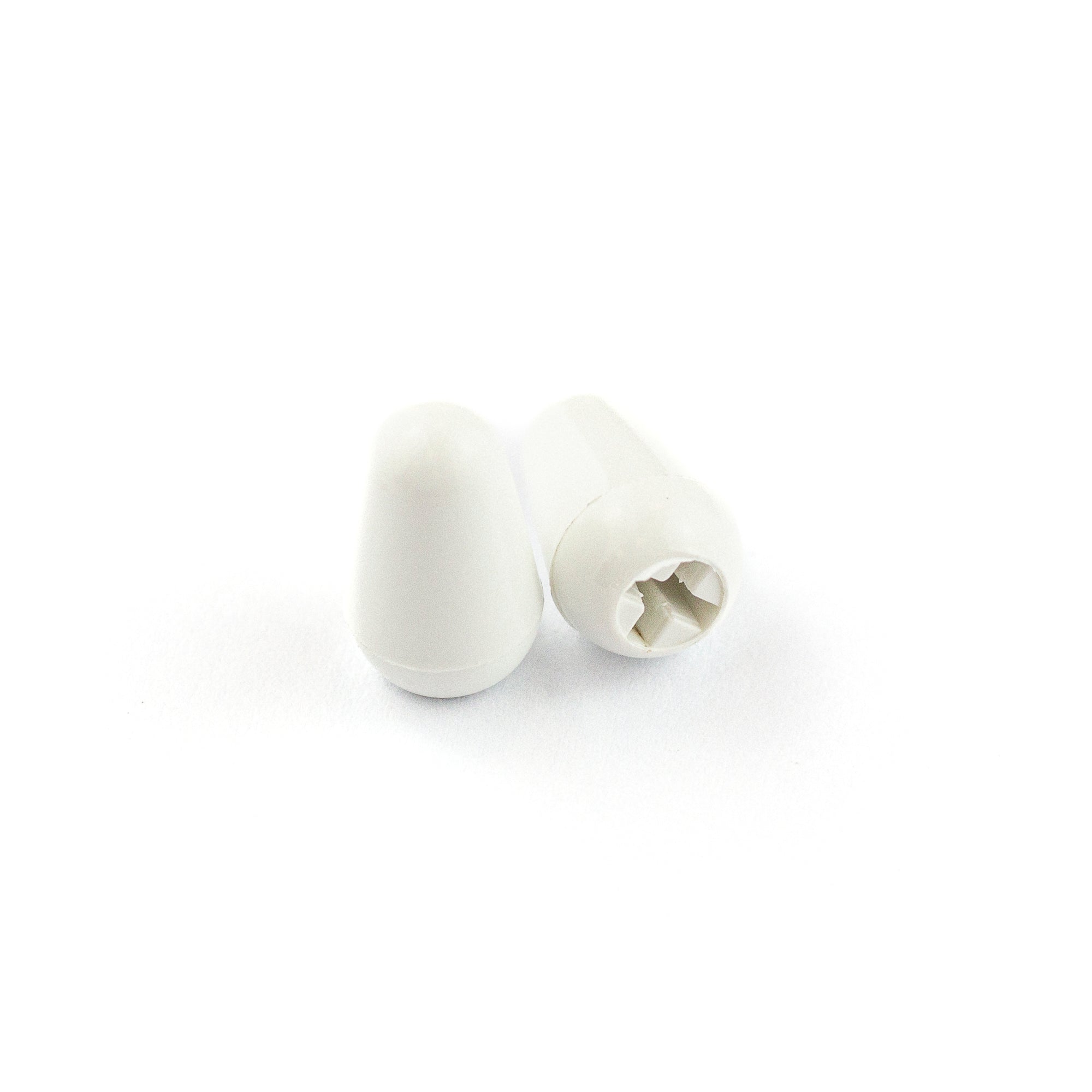 Fender Original Stratocaster White Switch Tips, 2-Pack