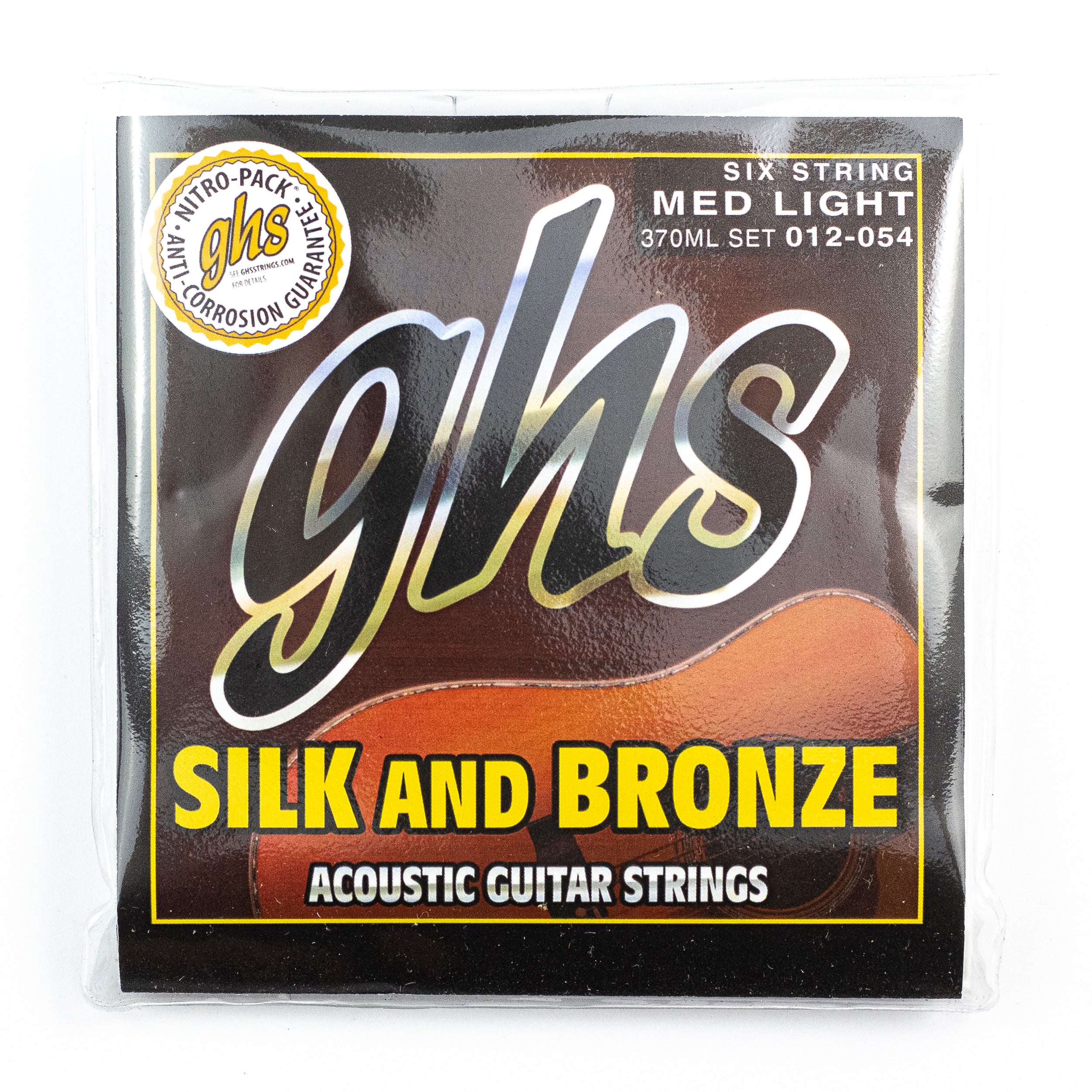 GHS Silk & Phosphor Bronze 12-54 Acoustic Guitar Strings