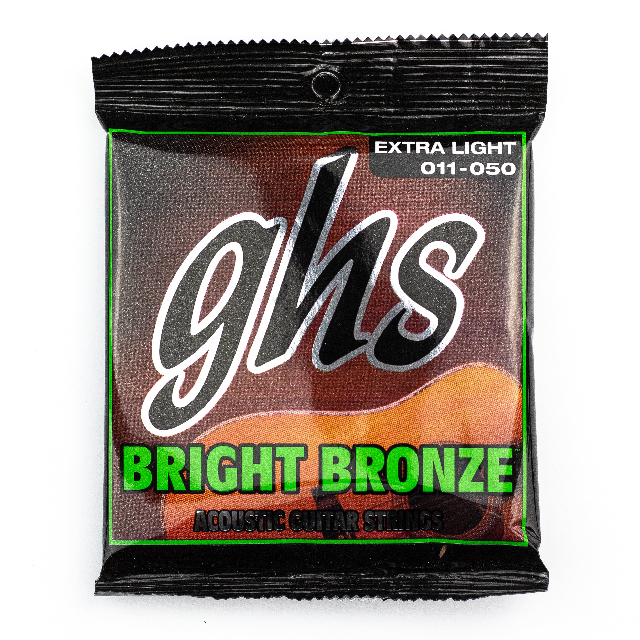 GHS Bright Bronze 80/20 Bronze 11-50 Acoustic Guitar Strings
