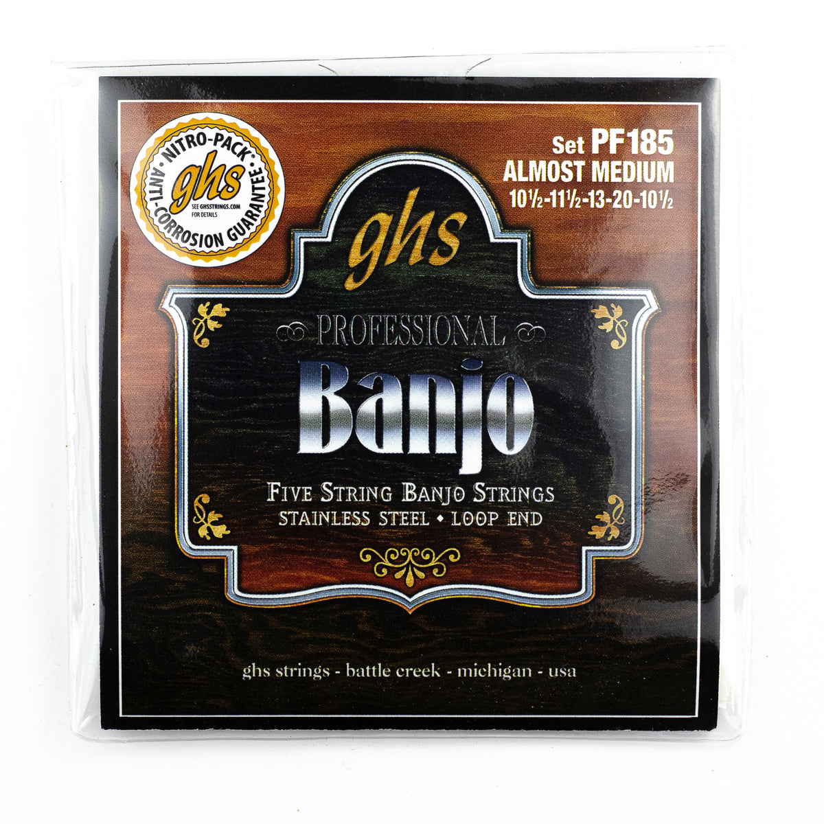 Corde Per Banjo GHS Stainless Steel - Set 5 Corde Medium Light Per Banjo 5 Corde - Foto 6