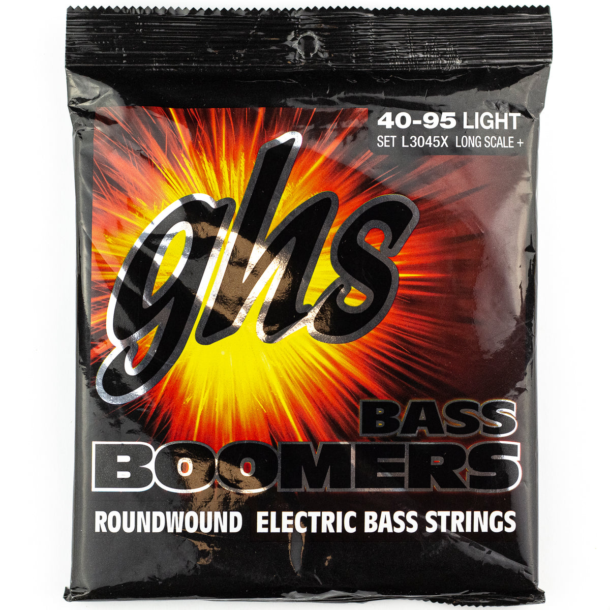 GHS Bass Boomers Nickel Wound 4095 Bass Guitar Strings, Extra Long Sc