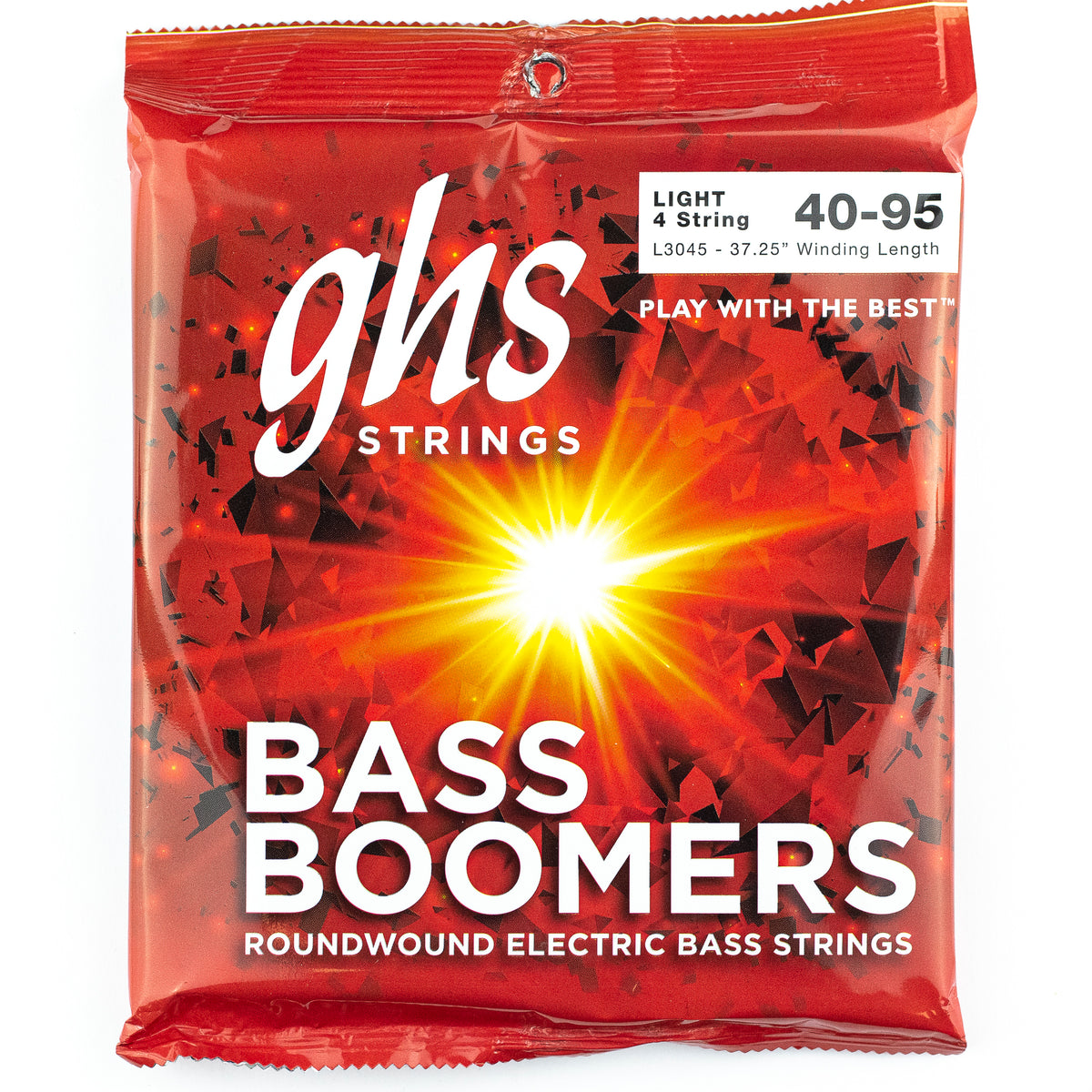 GHS Bass Boomers Nickel Wound 4095 Bass Guitar Strings, Long Scale [L