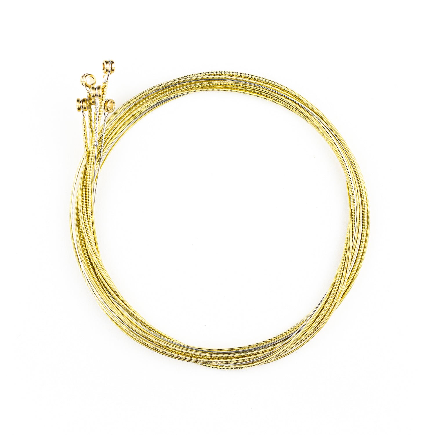 GHS Bright Bronze Rollerwound 15-54 Resonator Acoustic Guitar Strings