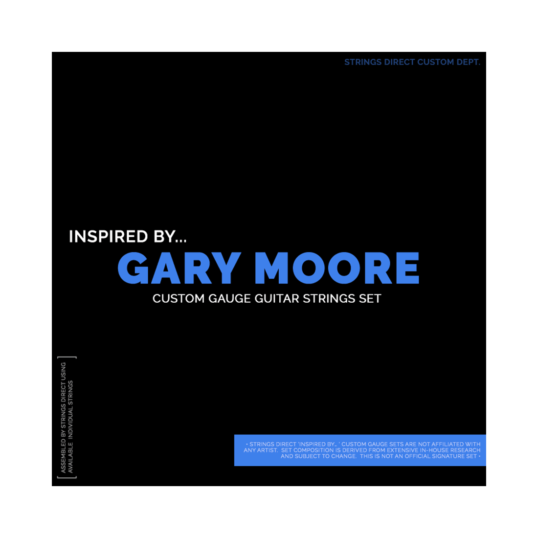 Inspired by Gary Moore Custom Gauge 9-48 Electric Guitar Strings
