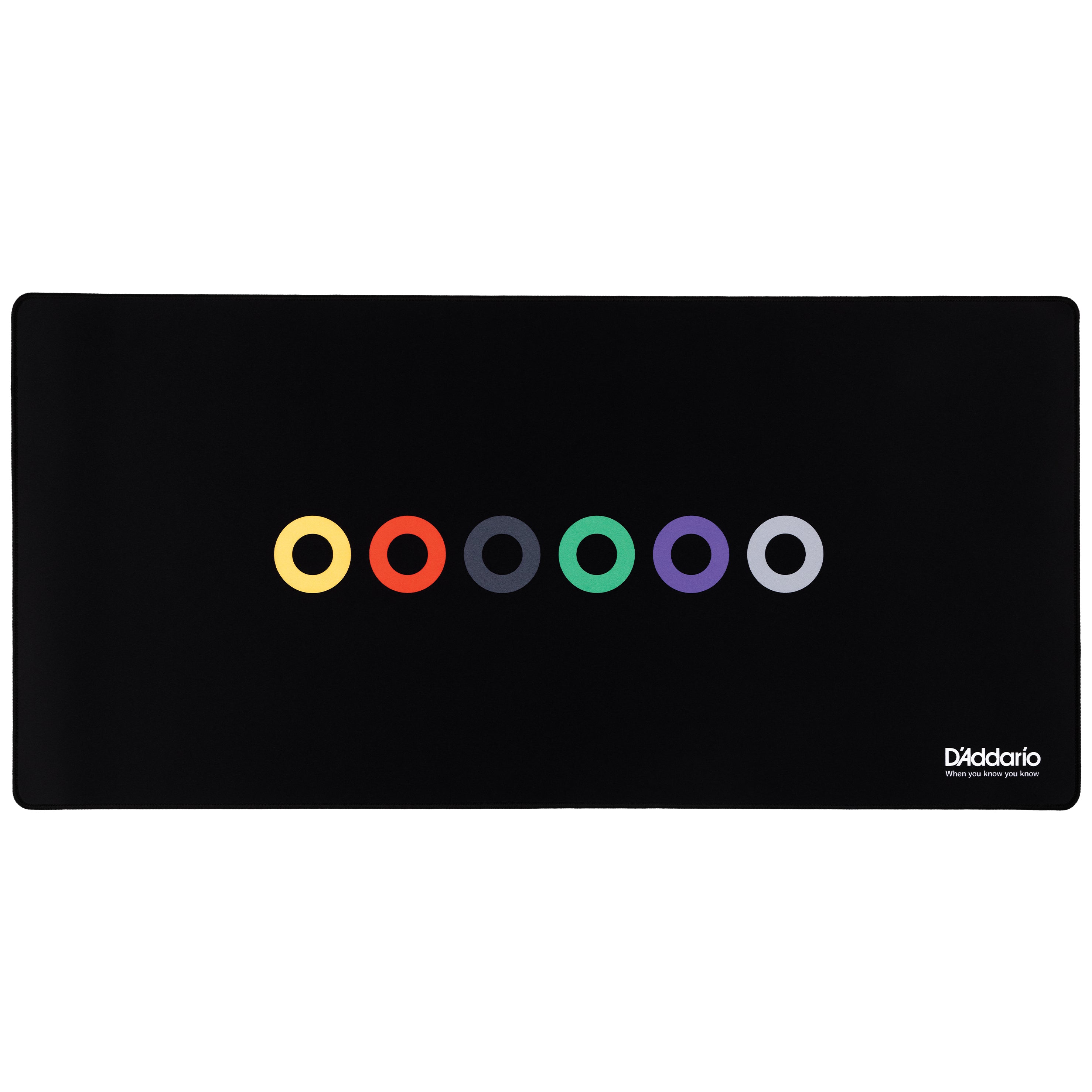 D'Addario WYKYK Premium String Change Mat, Black