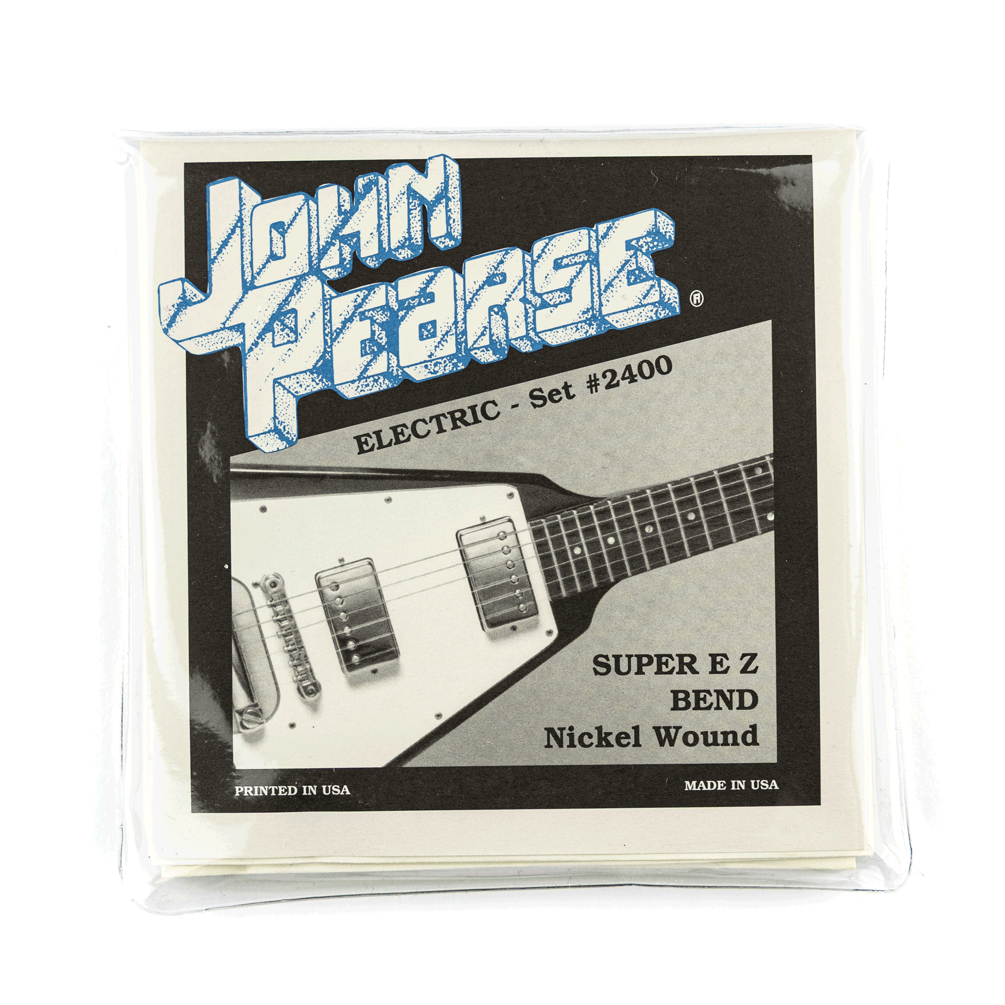 John Pearse SUPER EZ BEND Nickel 9-42 Electric Guitar Strings