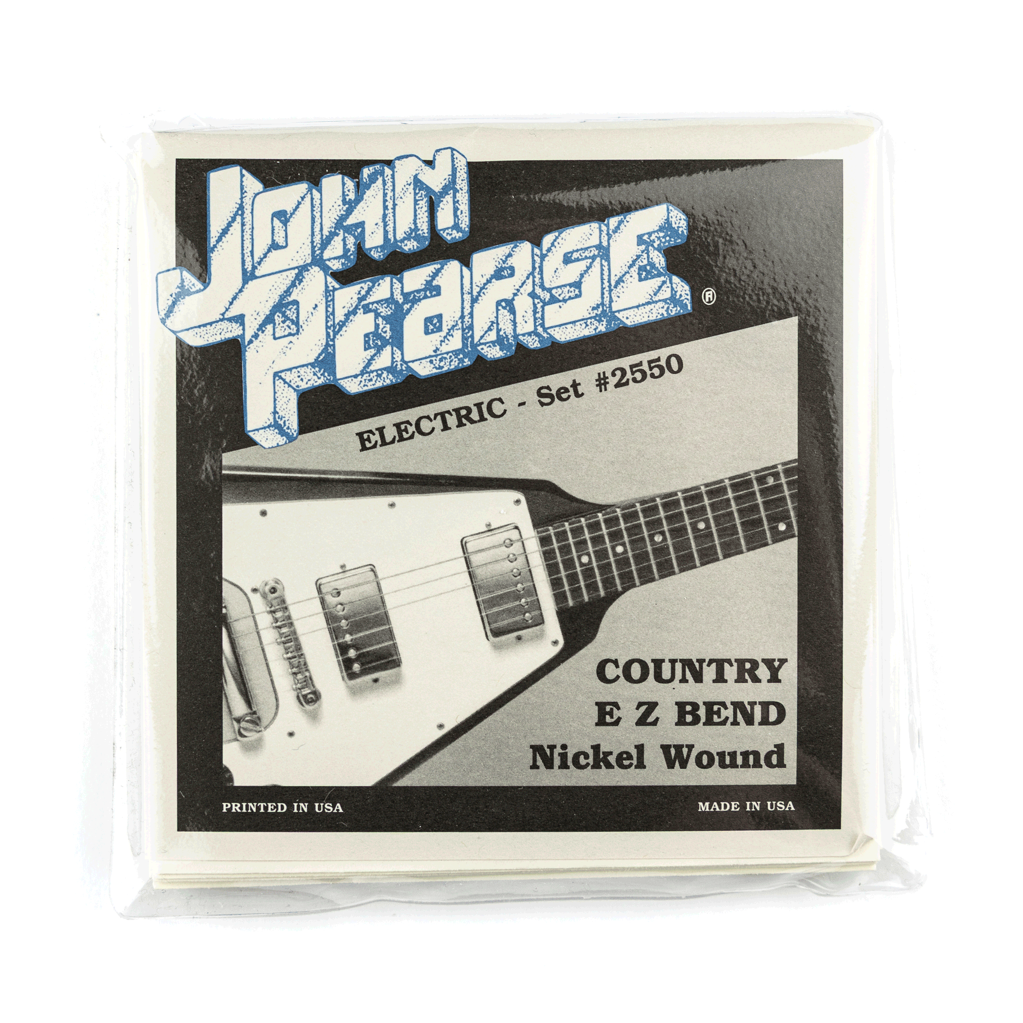 John Pearse COUNTRY EZ BEND Nickel 10-52 Electric Guitar Strings