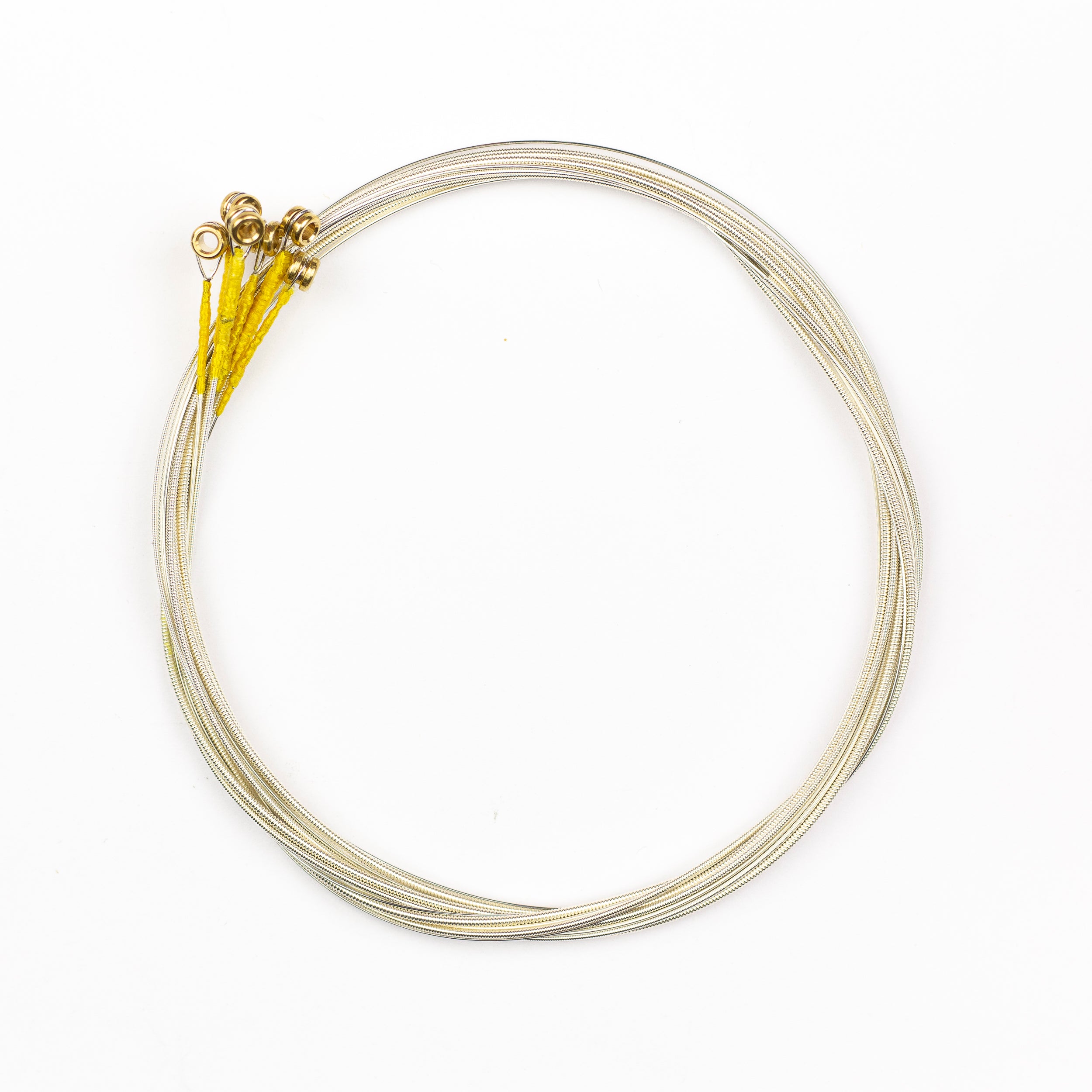 John Pearse Nuages Gypsy Jazz 'Manouche' Silver-plated 11-46 Acoustic Guitar Strings, Ball-End