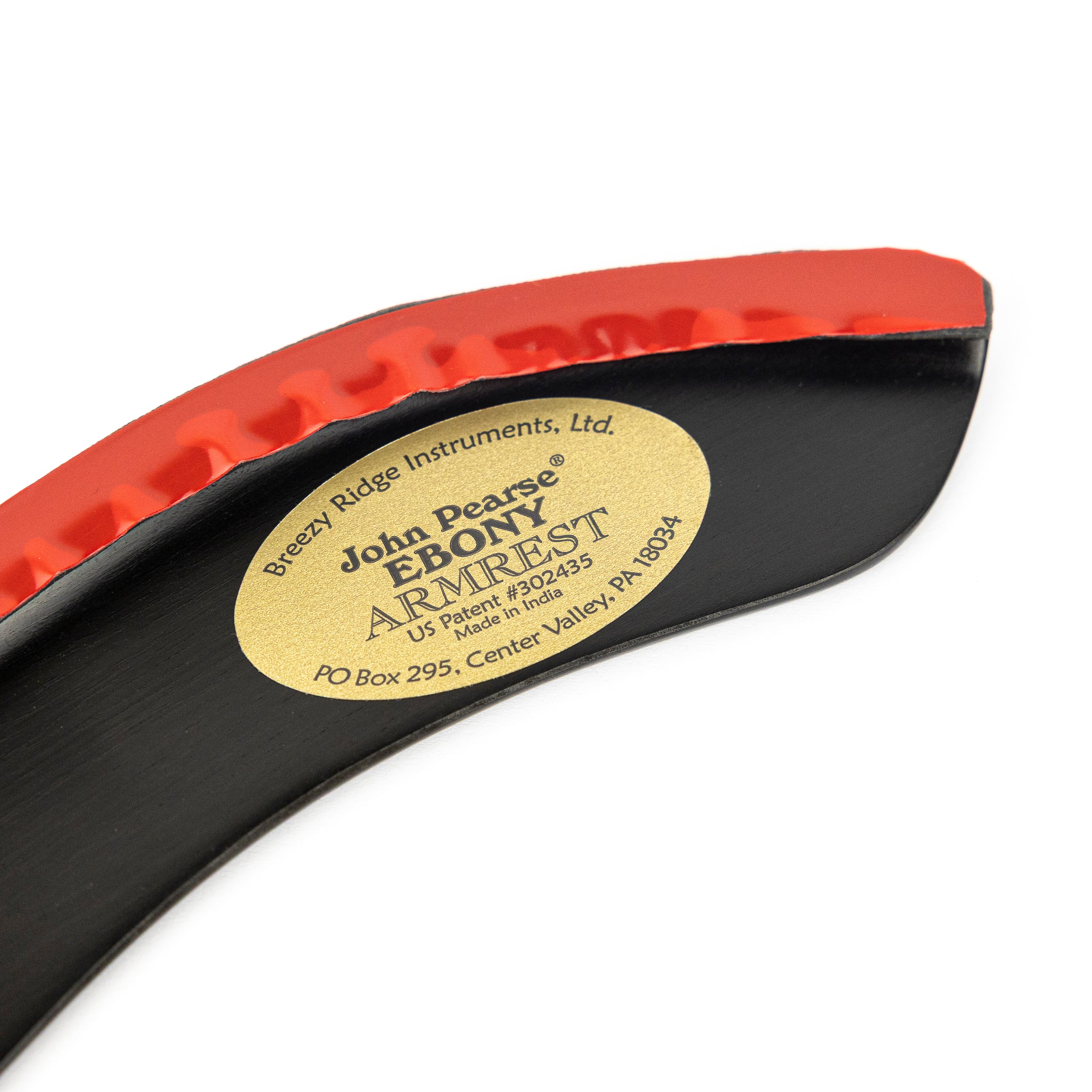 John Pearse Ebony Junior Acoustic Guitar Arm Rest