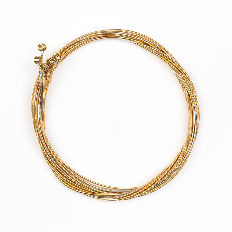 John Pearse Phosphor Bronze 11-50 Acoustic Guitar Strings, Slightly Light