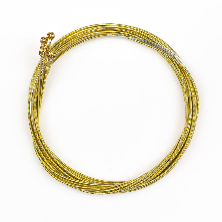 John Pearse 80/20 Bronze 15-68 Baritone Acoustic Guitar Strings, Light