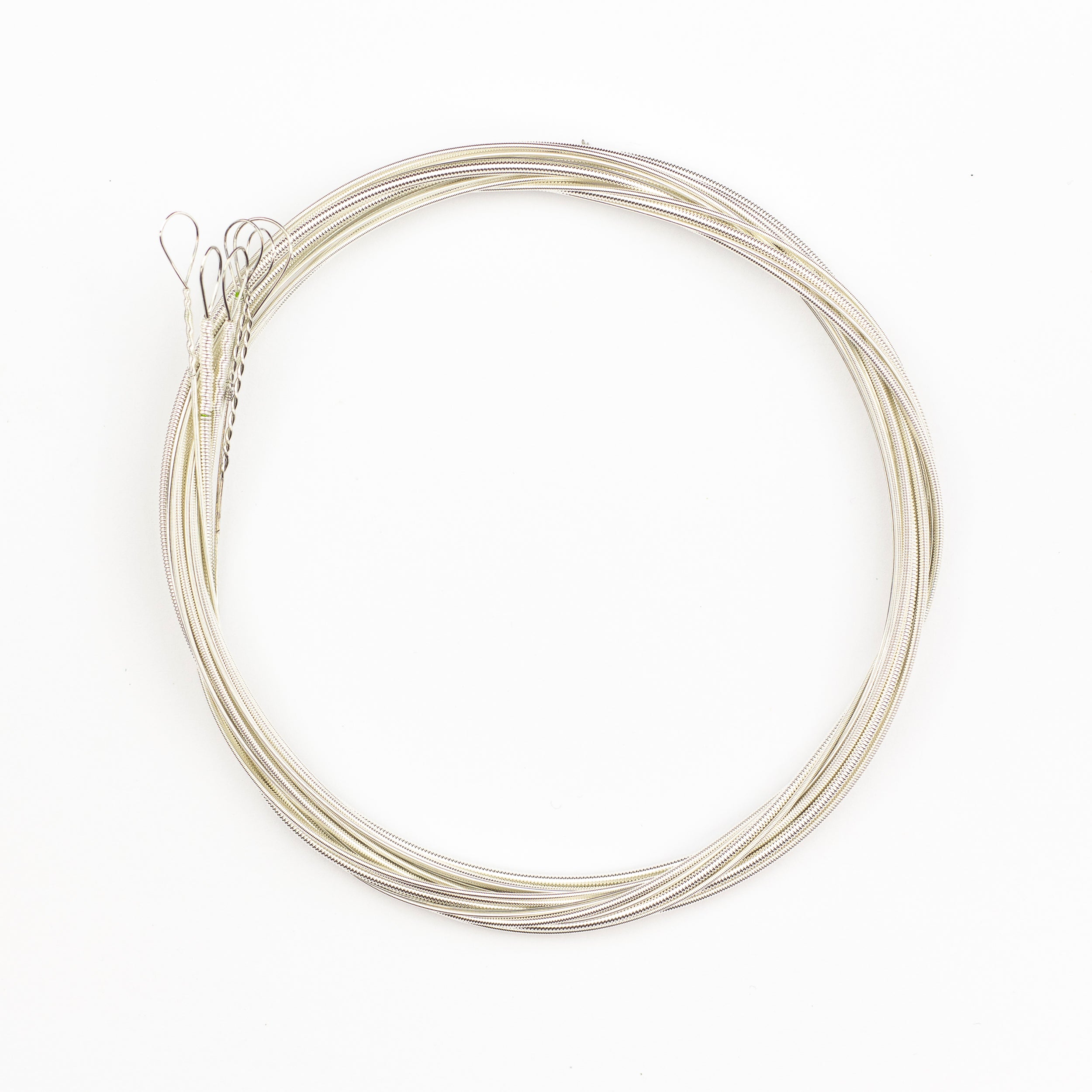 La Bella Gypsy Jazz Silk & Steel 12-56 Acoustic Guitar Strings, Loop-End, Medium