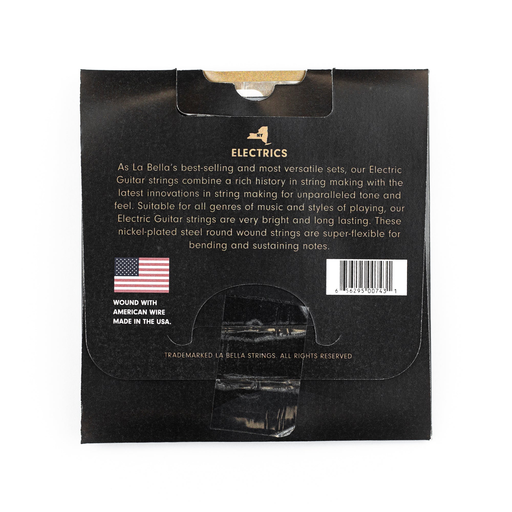 La Bella HRS Nickel-Plated Electric Guitar Strings 10-46 Regular