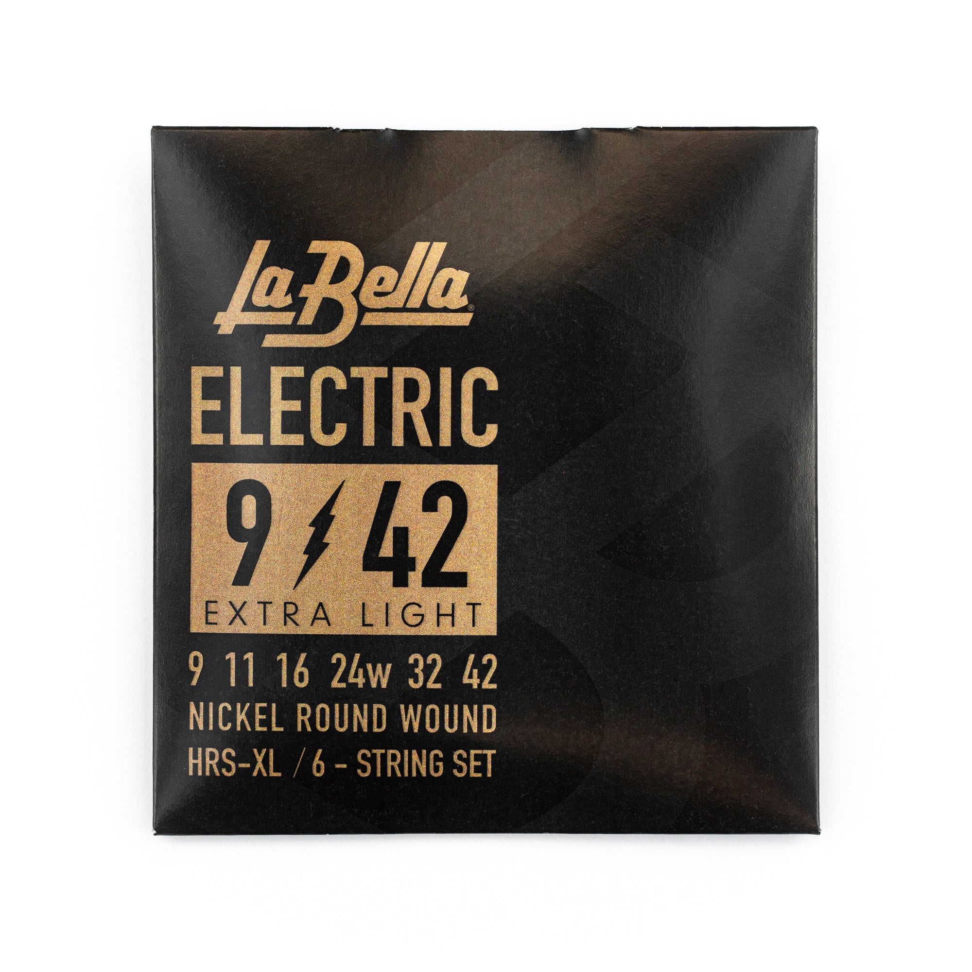 La Bella HRS Nickel-Plated Electric Guitar Strings 9-42 Extra-Light