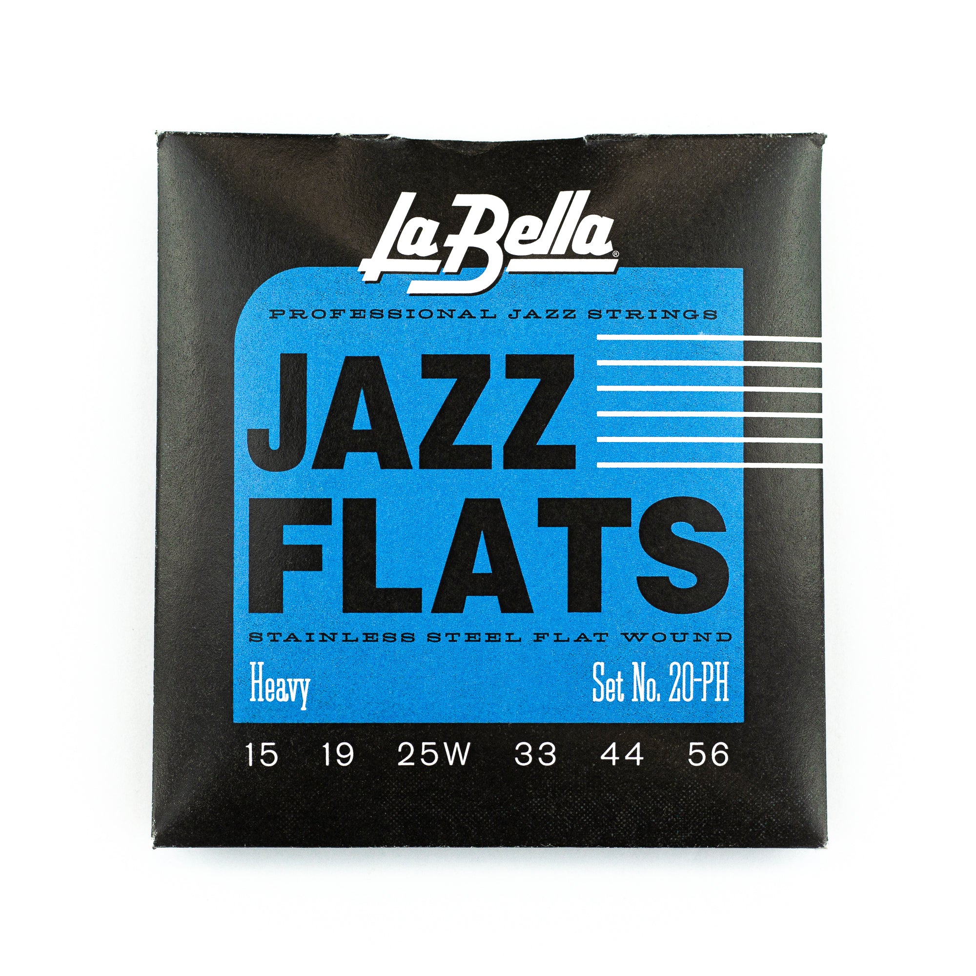 La Bella 20PH Jazz Flats 15-56 Stainless Steel Electric Guitar Strings