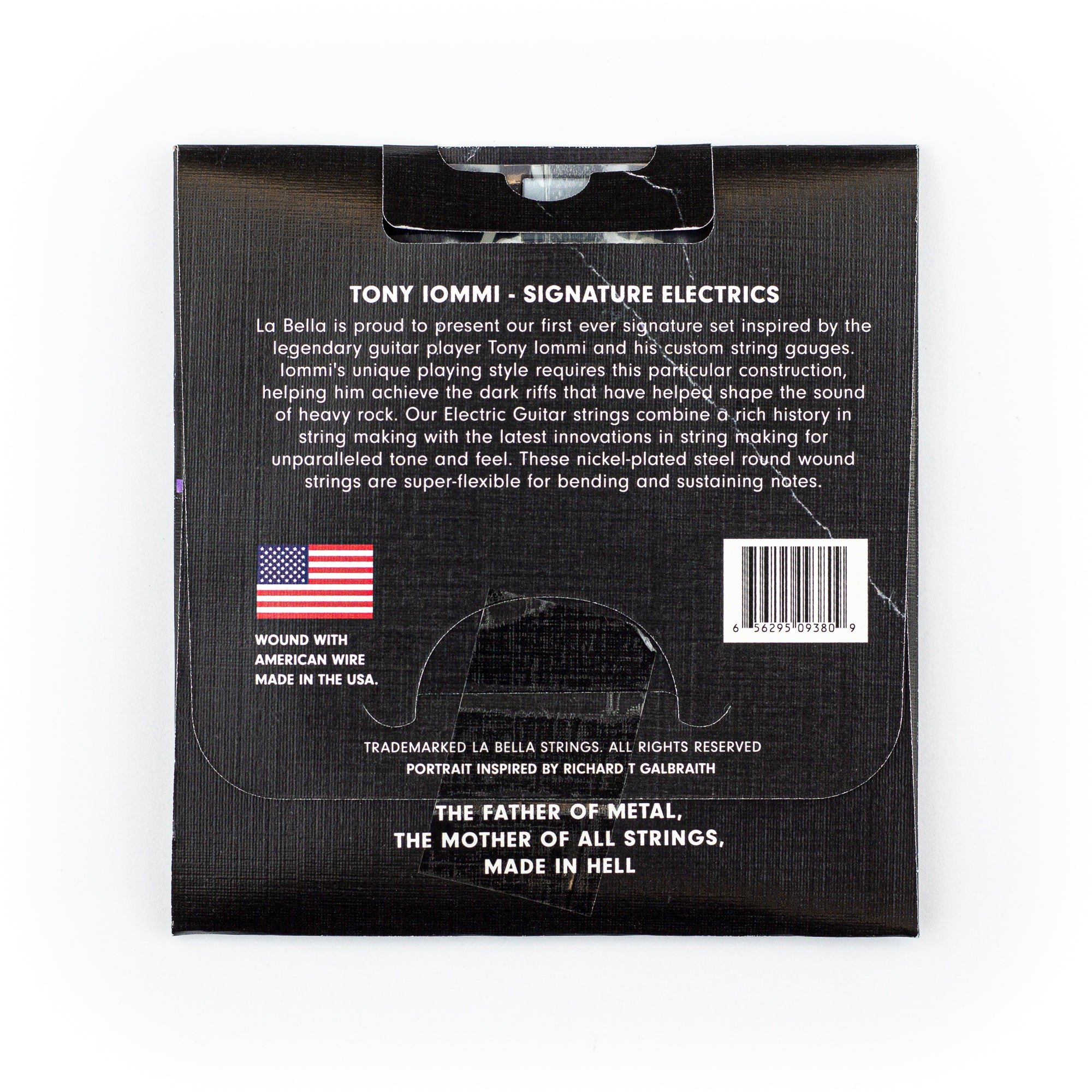 La Bella Tony Iommi Signature 9-42 Electric Guitar Strings