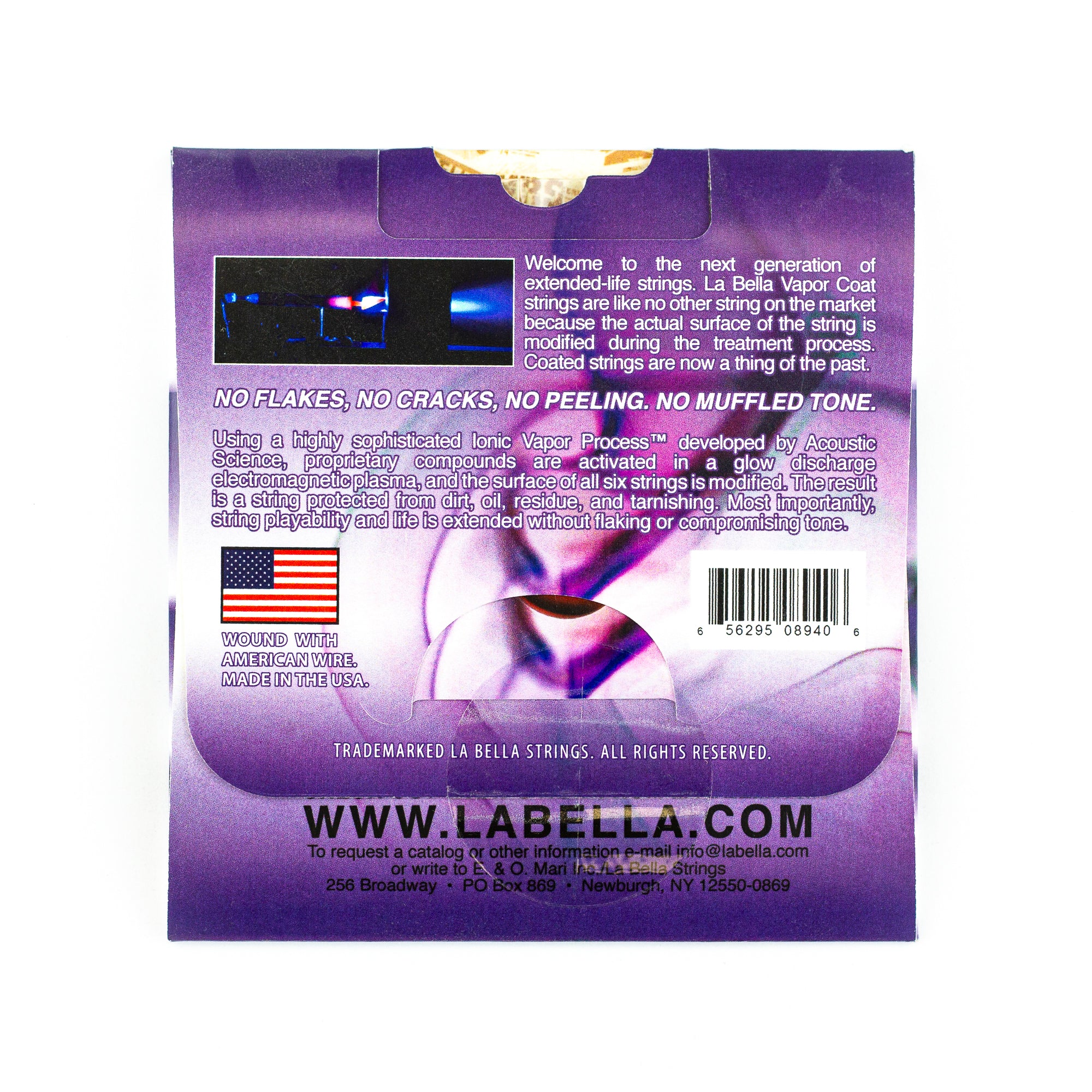 La Bella Vapor Shield Nickel Wound 9-46 Electric Guitar Strings