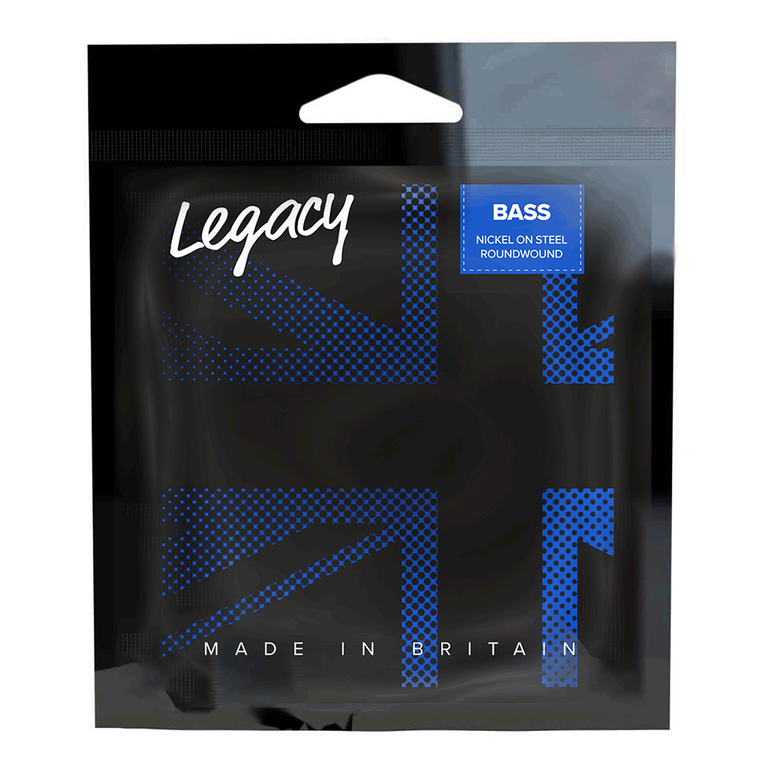 Legacy Nickel Roundwound 5-String Bass Guitar Strings 45-130 Long Scale