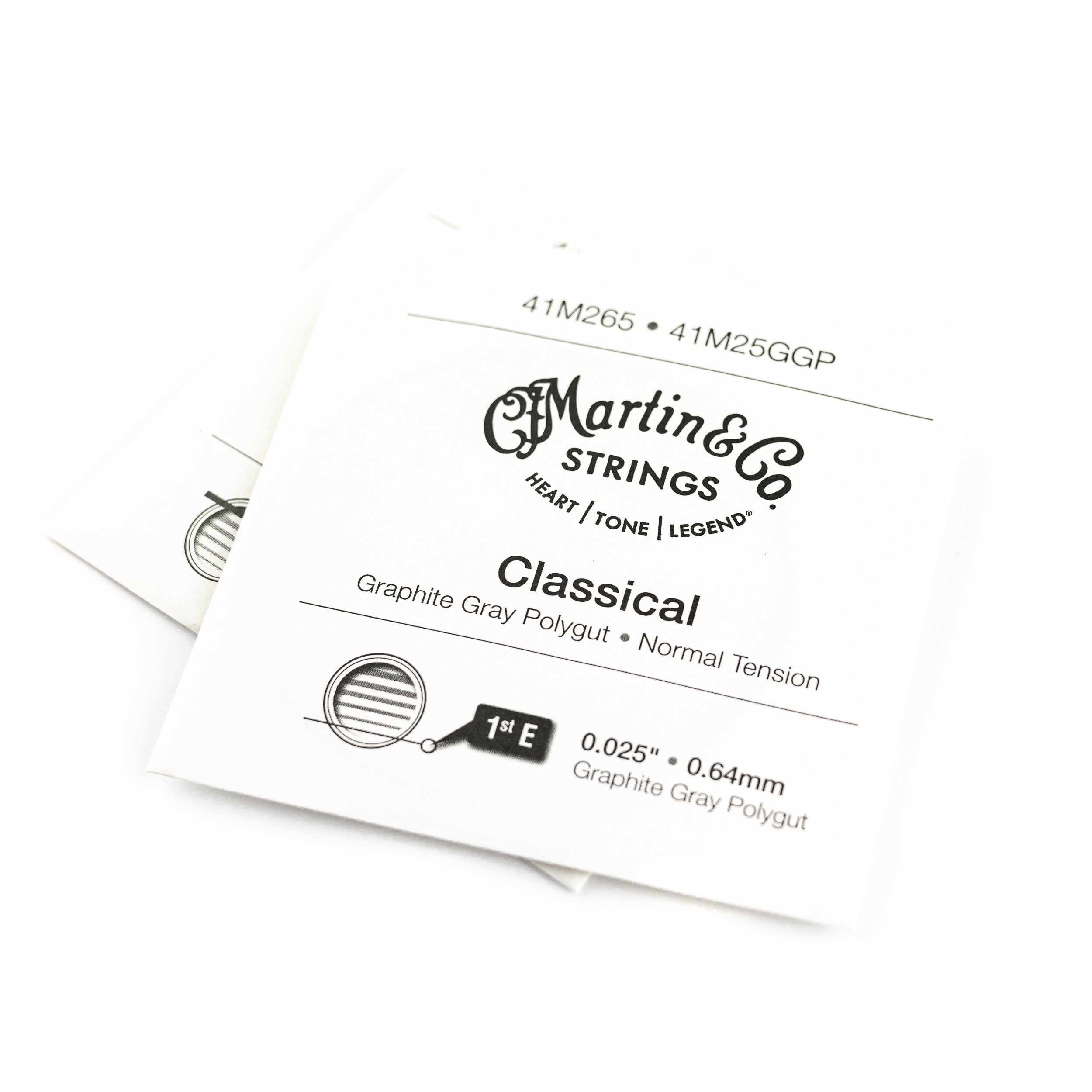 Martin M265 Magnifico Silver-Plated Copper Premium Classical Guitar Strings