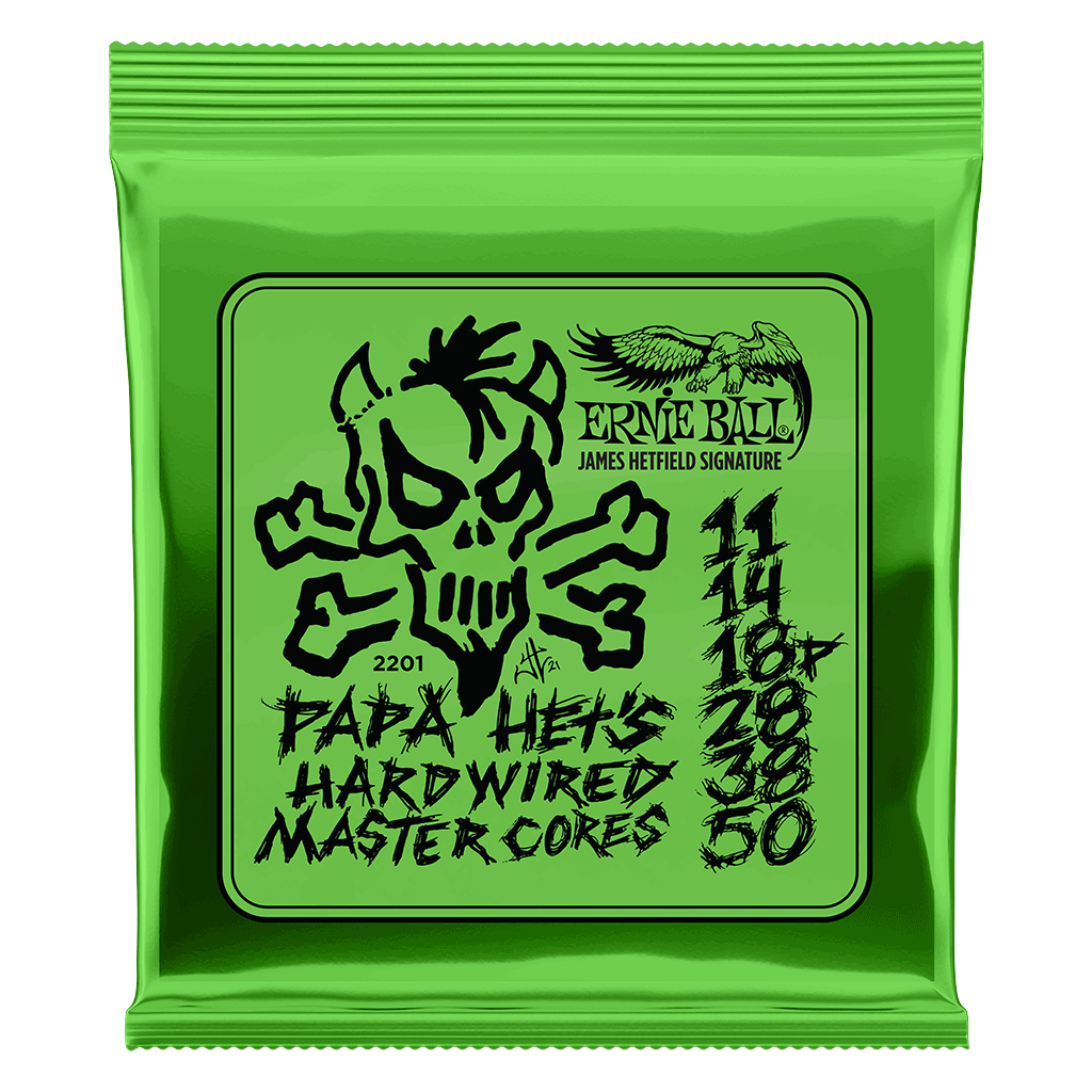 Ernie Ball Papa Het’s Hardwired Master Cores 11-50 Electric Guitar Strings