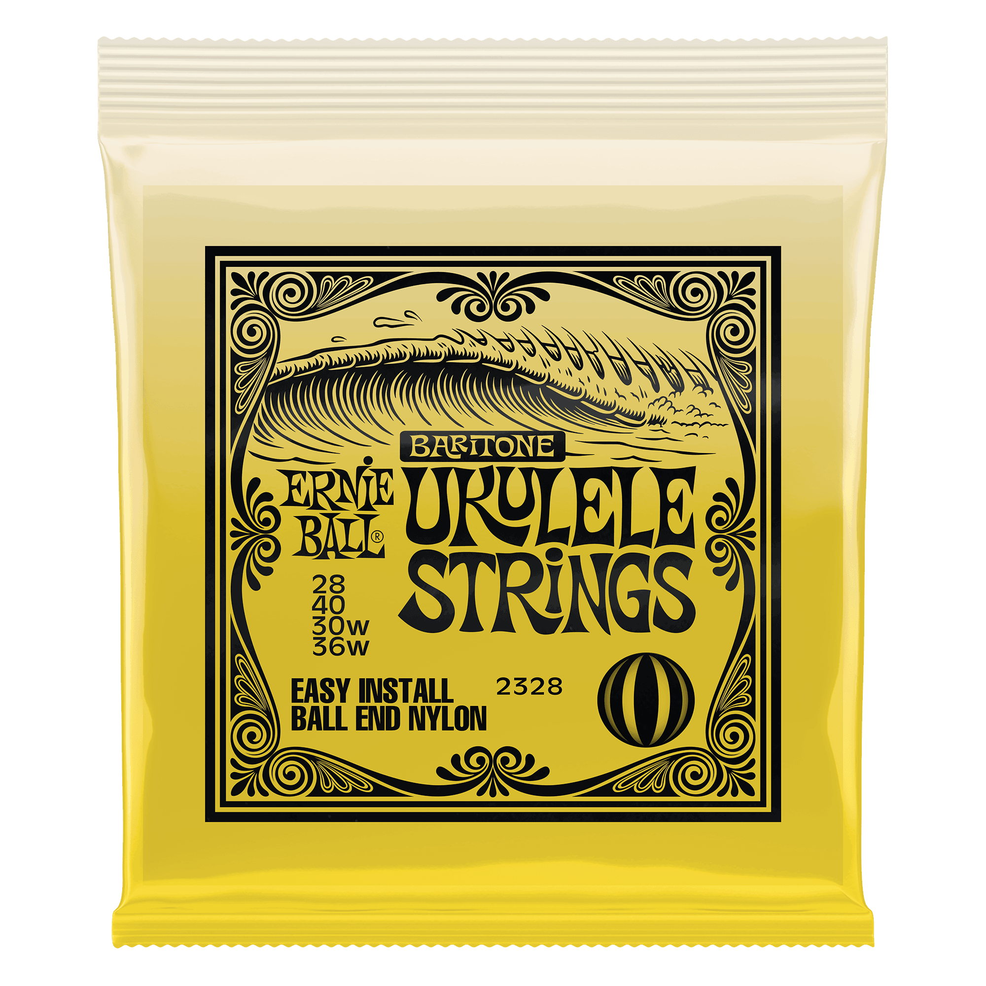 Ernie Ball Baritone Ukulele Strings, Ball End