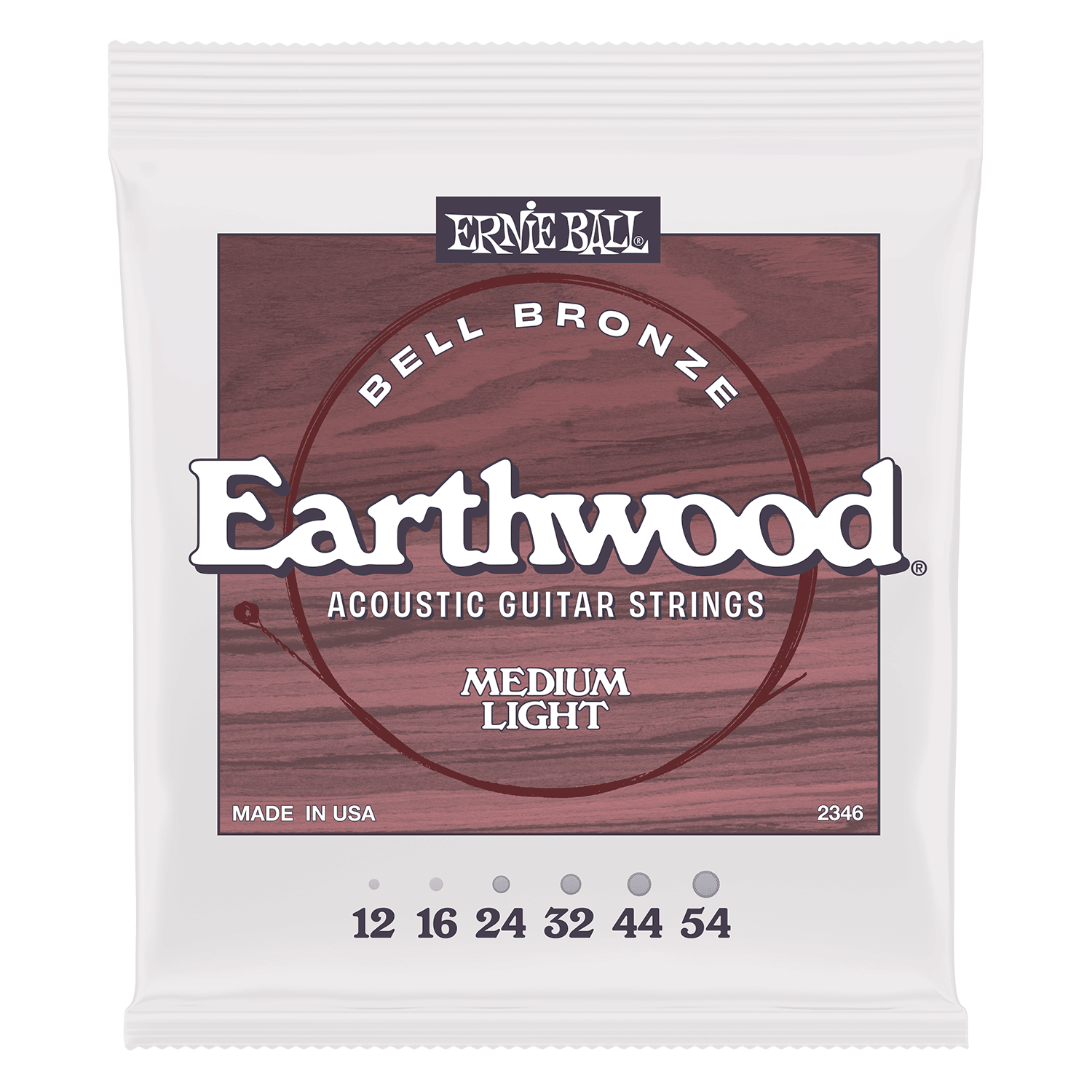Ernie Ball Earthwood Bell Bronze 12-54 Acoustic Guitar Strings