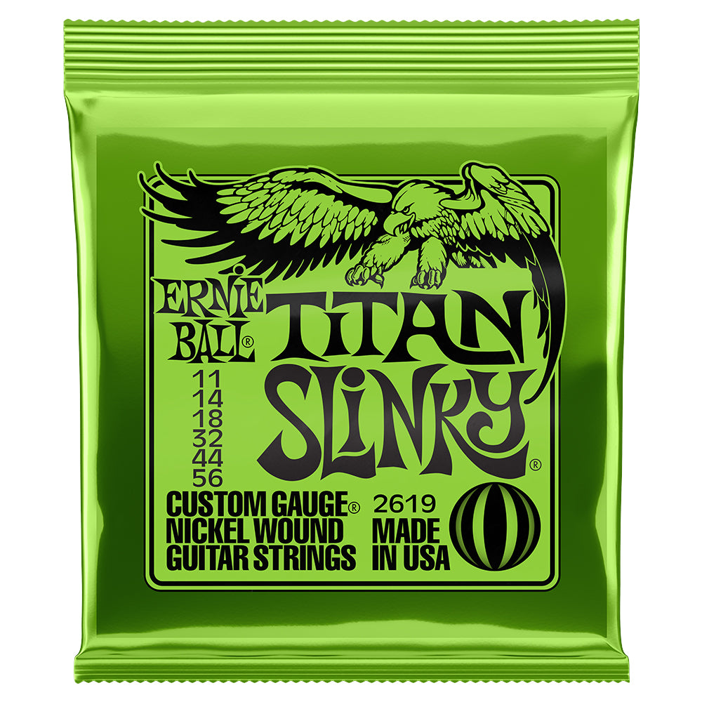 Ernie Ball 2619 Titan Slinky 11-56 Electric Guitar Strings