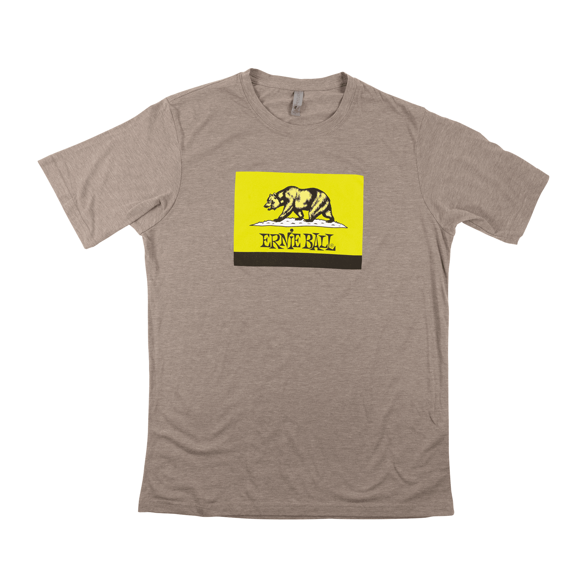 Ernie Ball CALIFORNIA BEAR FLAG Unisex T-Shirt, Sage