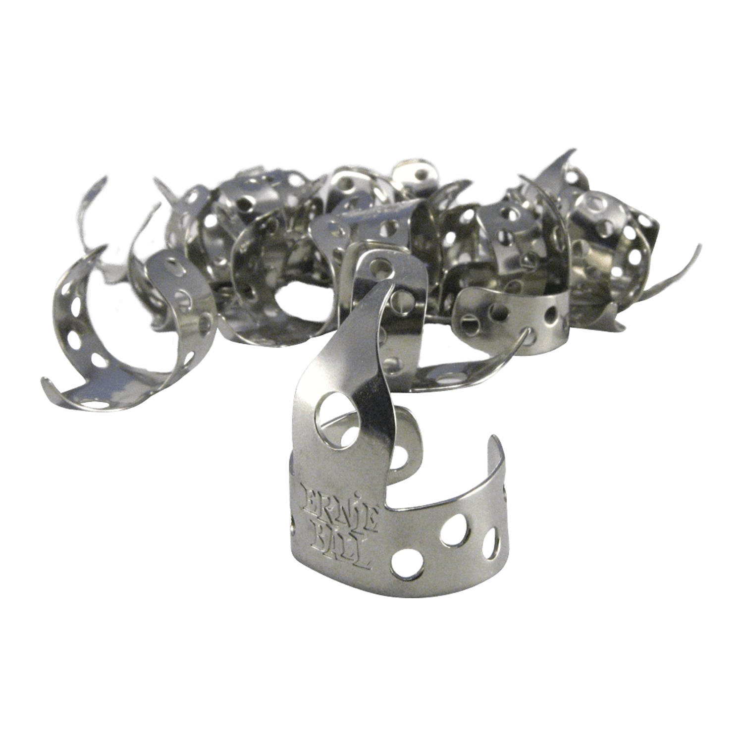 Ernie Ball Pickeys Metal Guitar & Banjo Finger Picks, 24-Pack