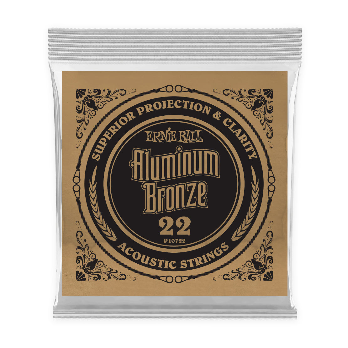 Ernie Ball Aluminium Bronze .022w Acoustic Guitar Single String