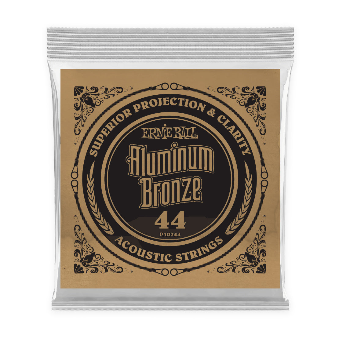 Ernie Ball Aluminium Bronze .044w Acoustic Guitar Single String