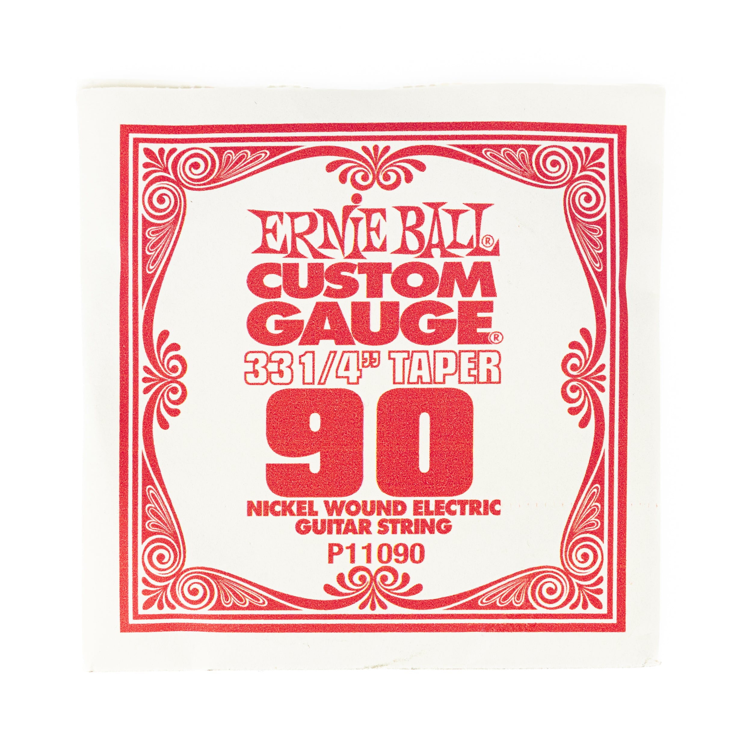 Ernie Ball Nickel .090w Electric Guitar Single String (33.25