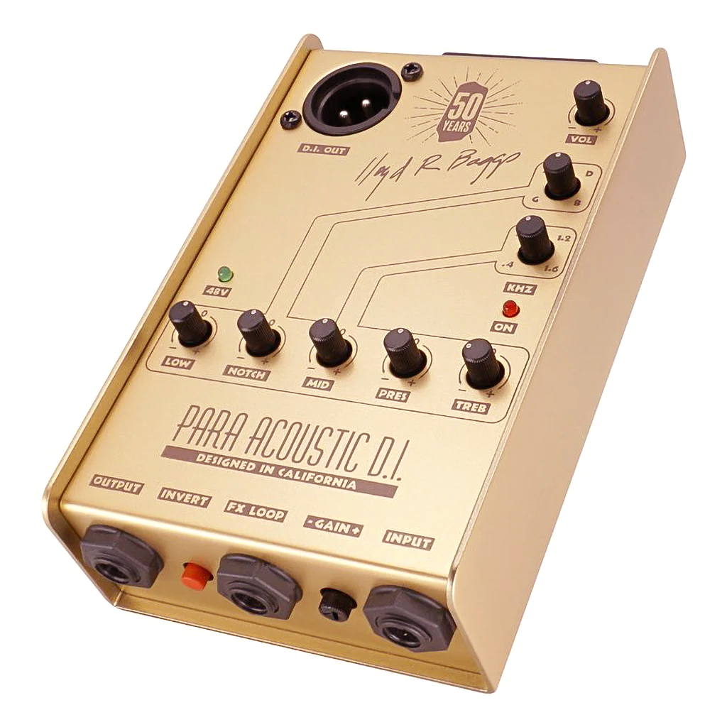 LR Baggs 50th Anniversary Gold PARA DI Acoustic Guitar Preamp