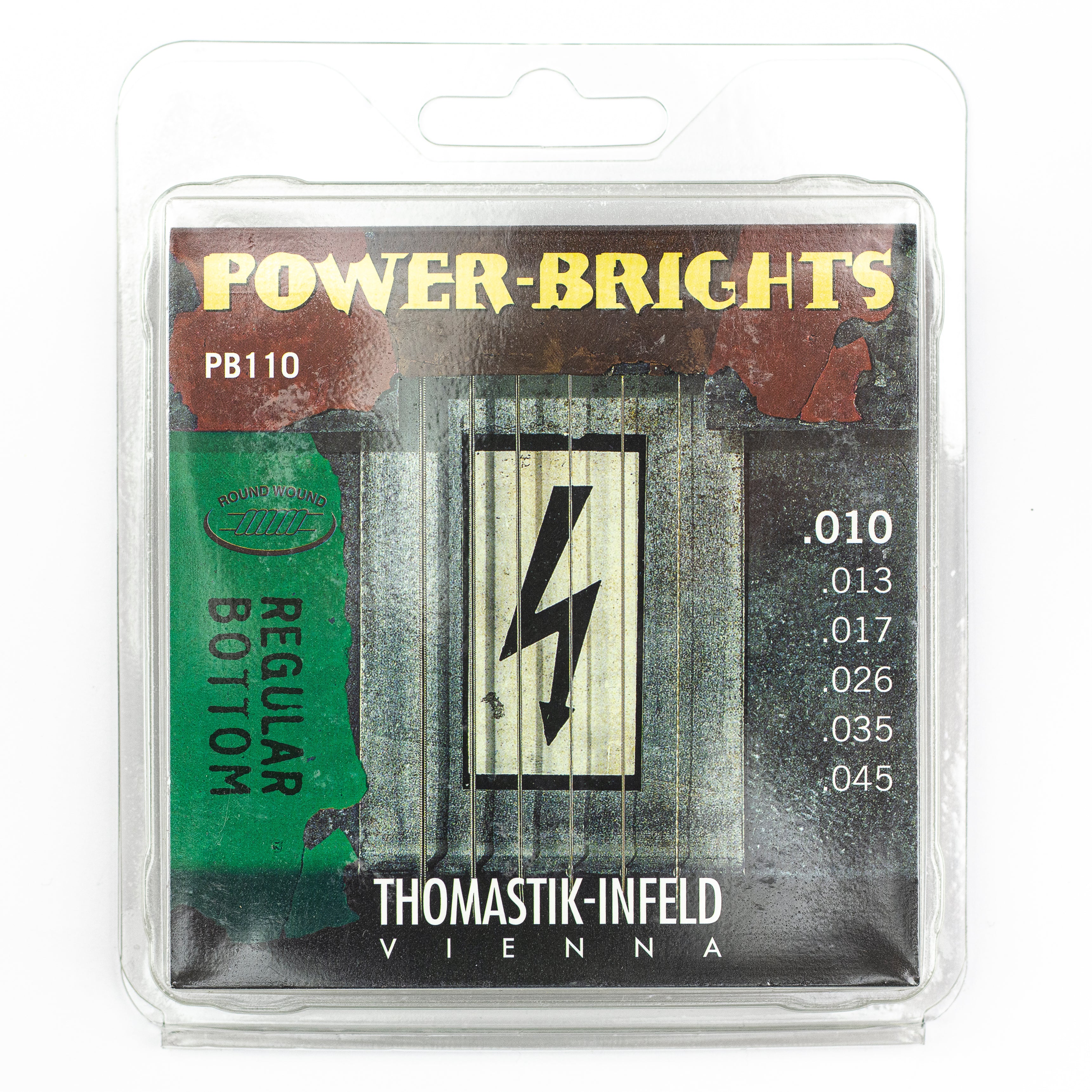 Thomastik-Infeld PB110 Power-Brights 10-45 Electric Guitar Strings