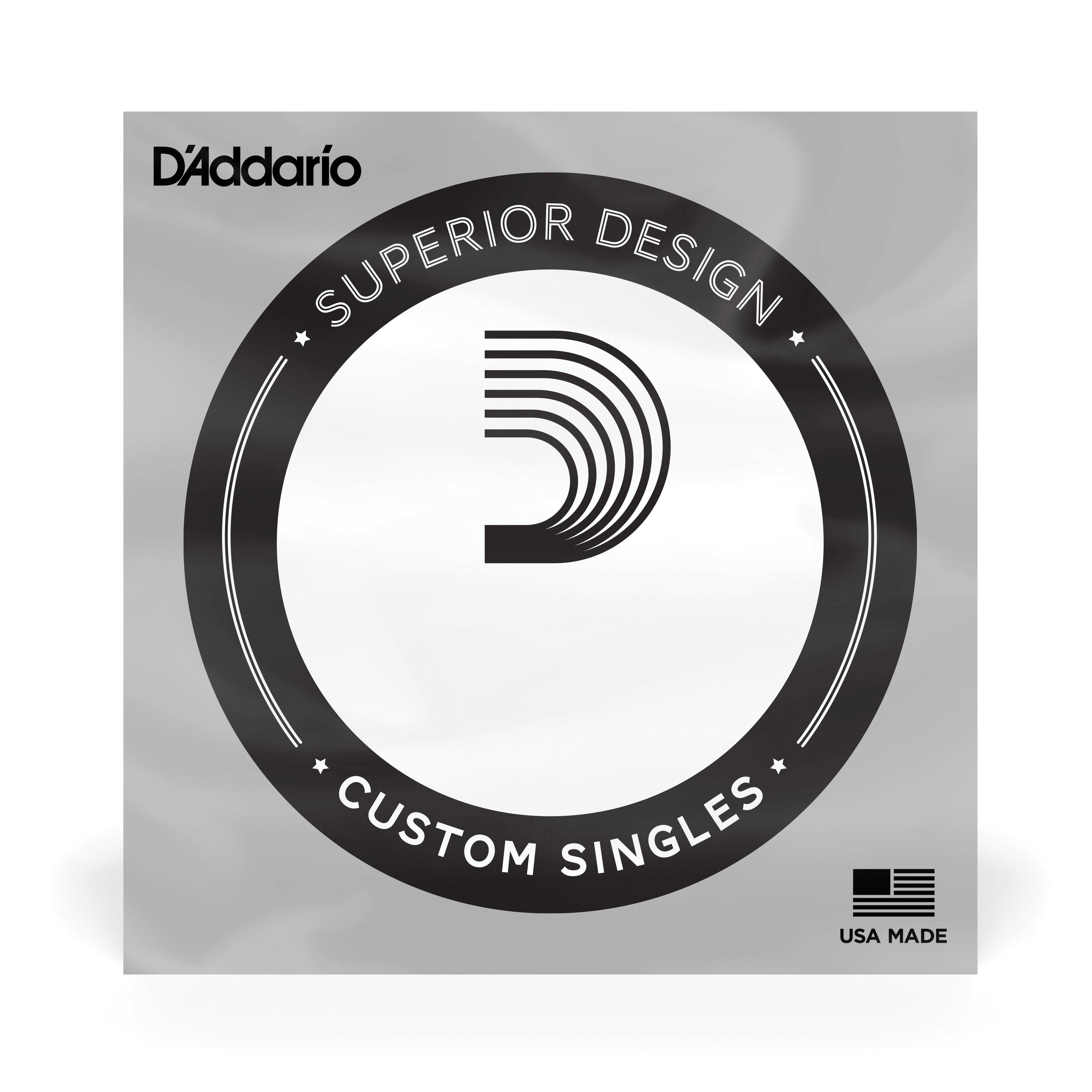 D'Addario PSG020 Stainless Steel Wound Single String .020