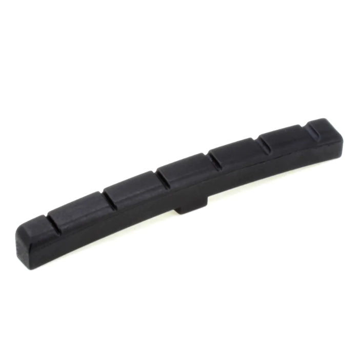 Graph Tech Black TUSQ XL Pre-Slotted Nut for Fender Strat/Telecaster, 7.25